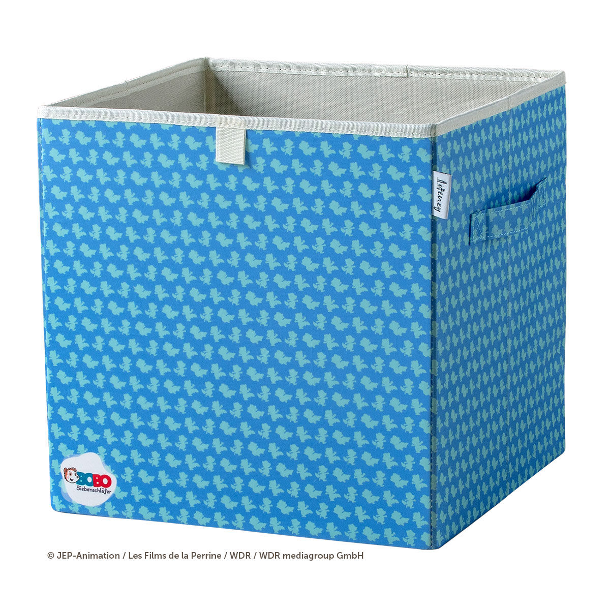 Aufbewahrungsbox Bobo, blau, 33x33x33cm