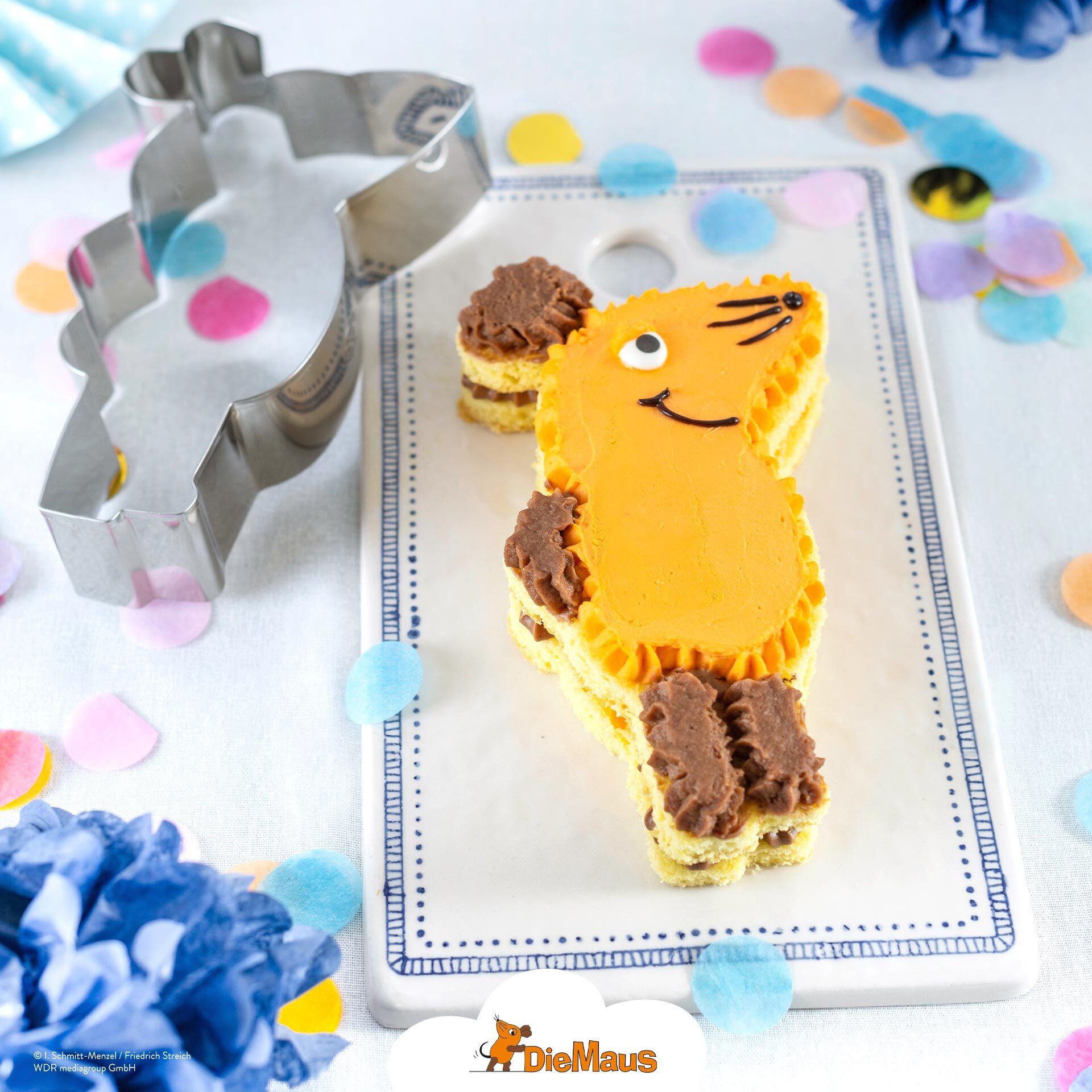 Ausstecher groß "DieMaus", 20x11,5cm