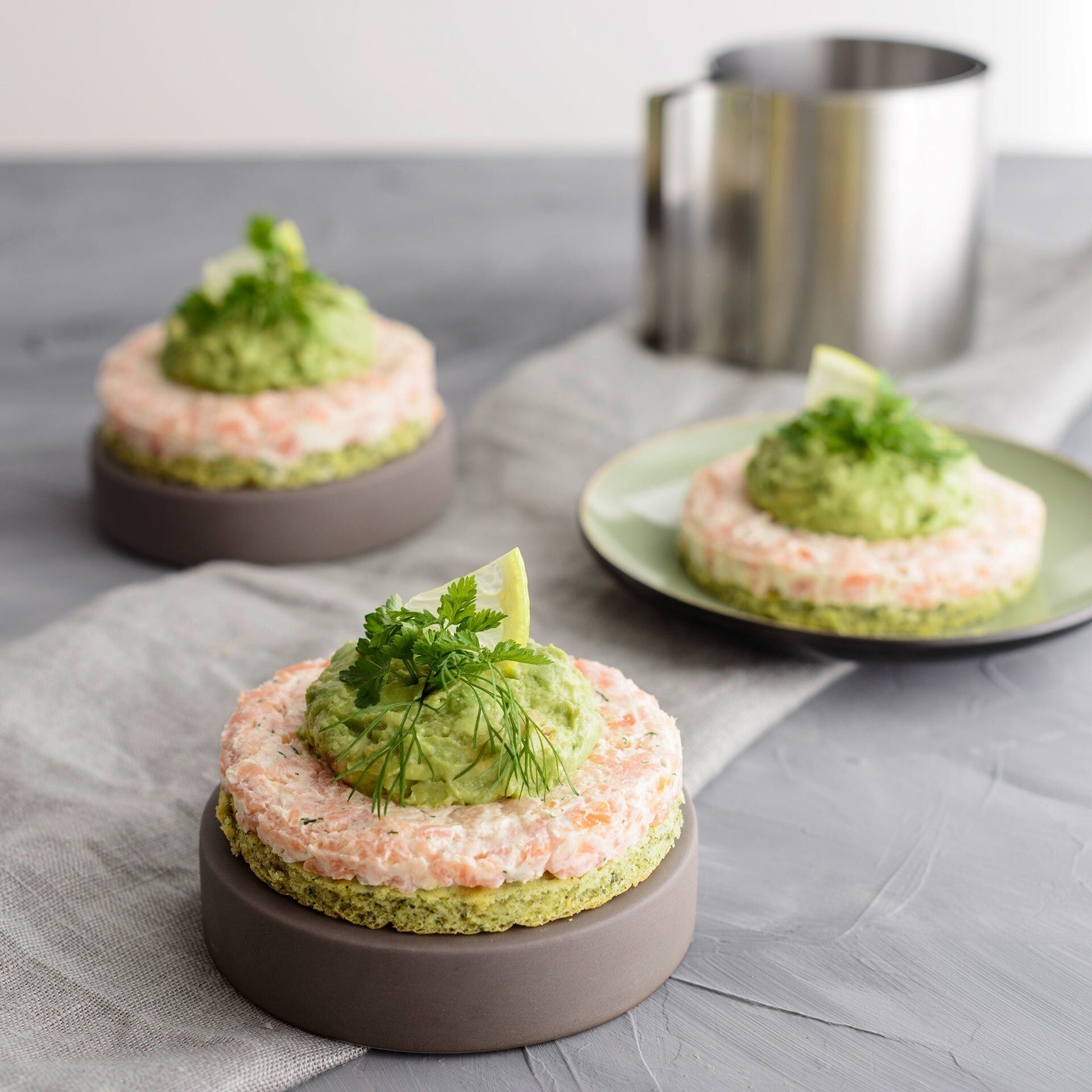 Dessert- und Tortenring little layer cakes, verstellbar