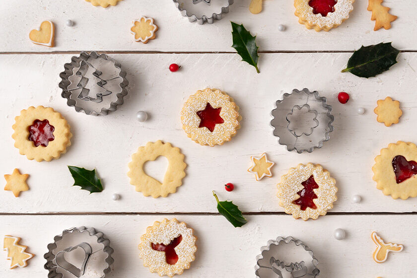 Linzer Plätzchen mit Marmelade Linzer Plätzchen mit Marmelade