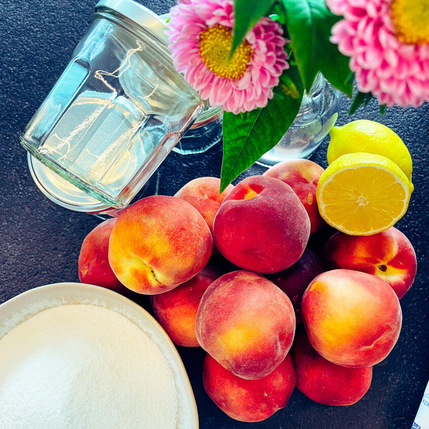 Pfirsichmarmelade Pfirsichmarmelade