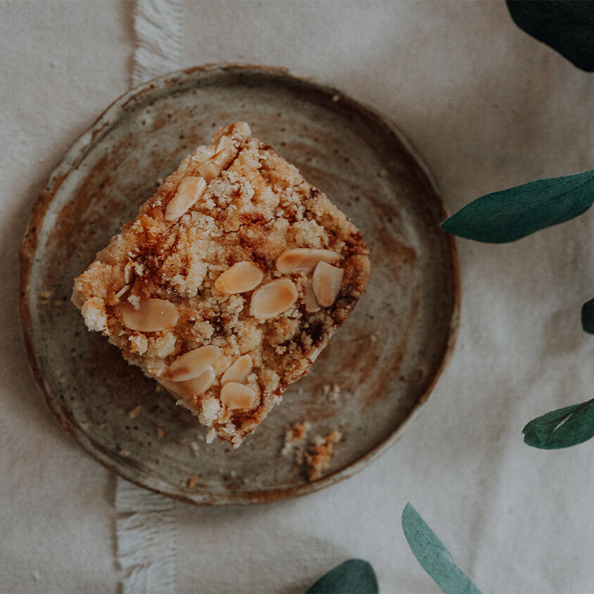 Birnenkuchen mit Streuseln Birnenkuchen mit Streuseln