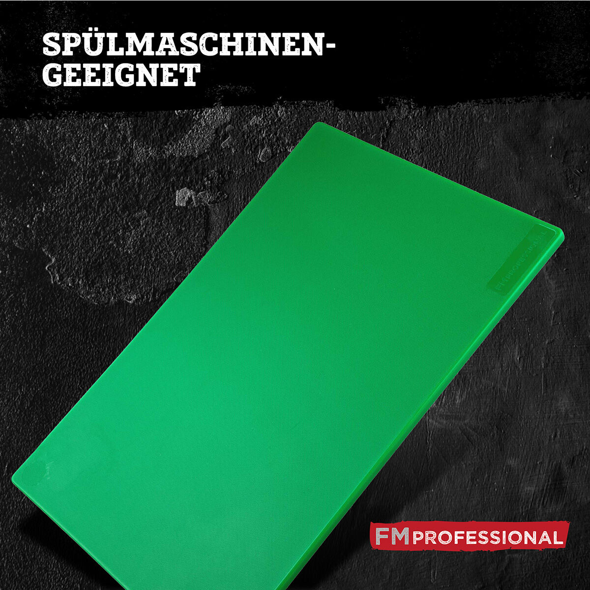 Schneidebrett HACCP für Obst/Gemüse, 45x30cm, grün