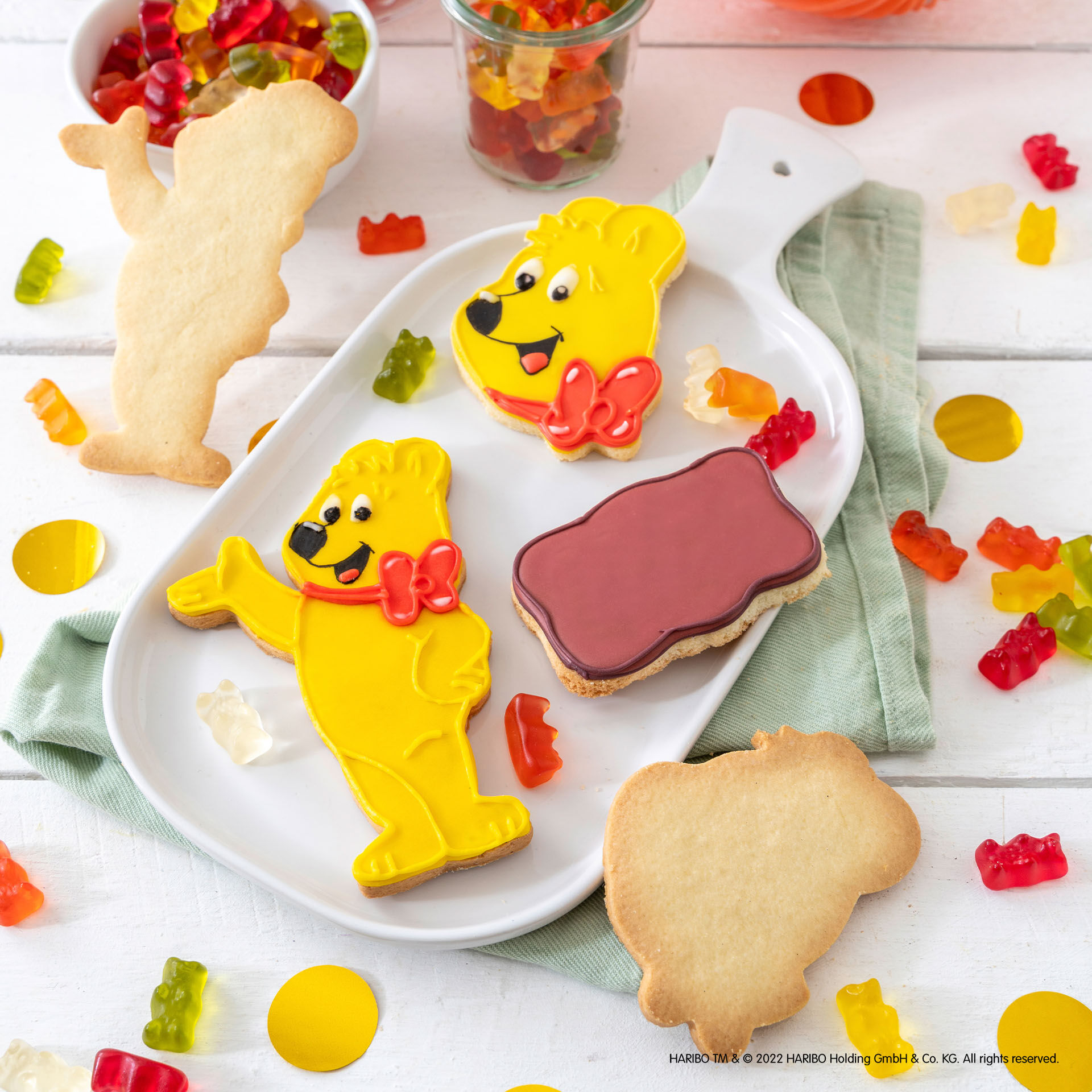 Ausstecher-Set "HARIBO Goldbär", 3-teilig
