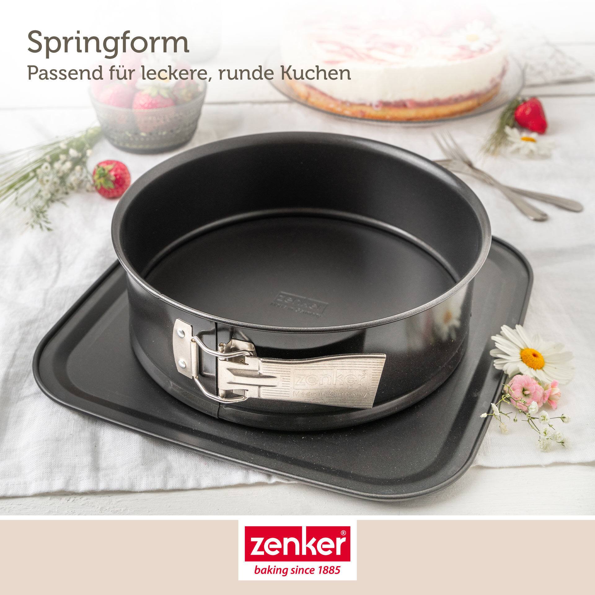 Springform Bake, Click & Go, Ø24cm