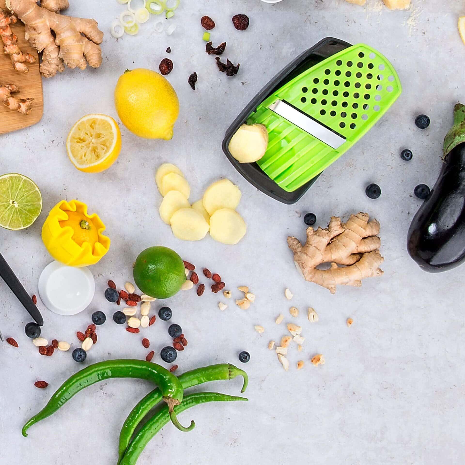 Ingwerwerkzeug mit Aufbewahrungsbox