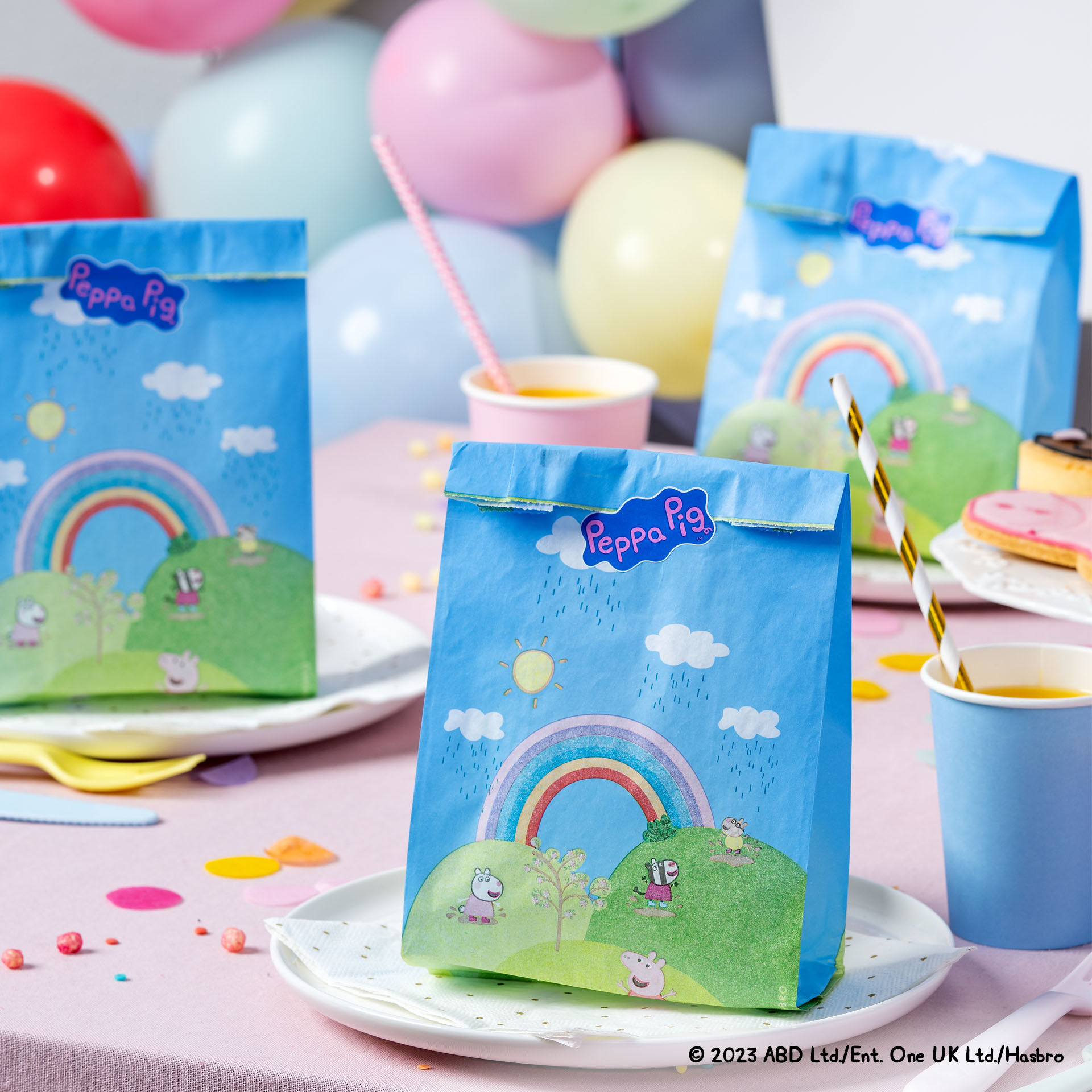 Geschenktüten inkl. Sticker Peppa Pig, 8 Stk