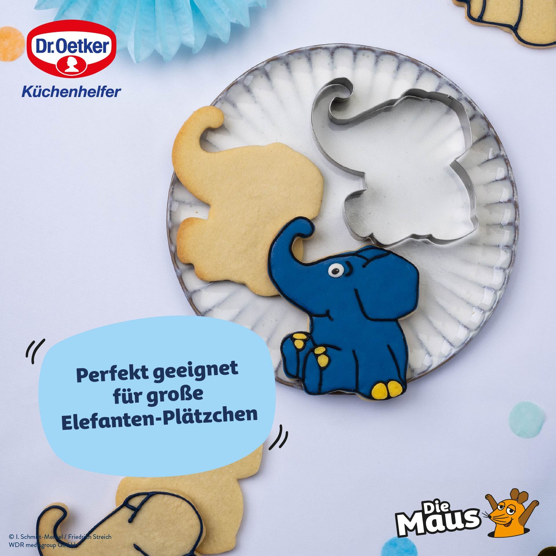 Ausstecher Elefant DieMaus