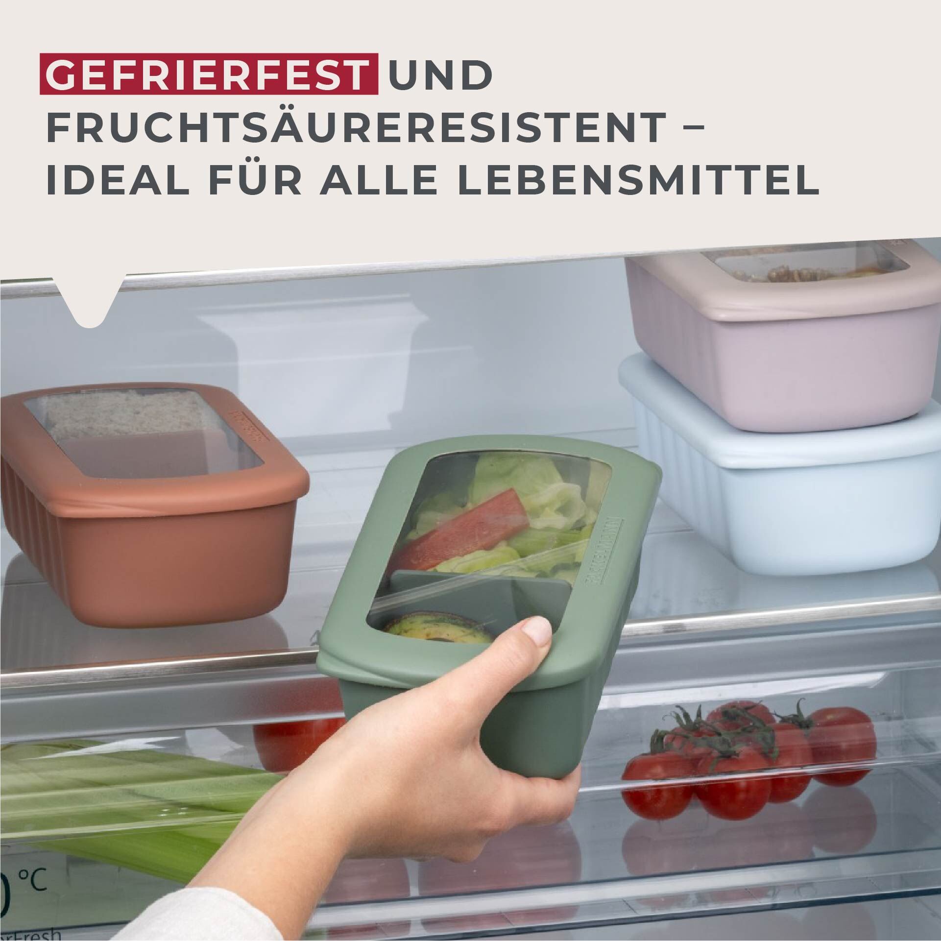 Flexibox Be The Move, grün, 1000ml, 3-tlg.