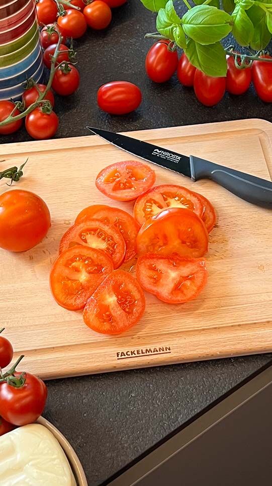 Caprese à la Valentinstag