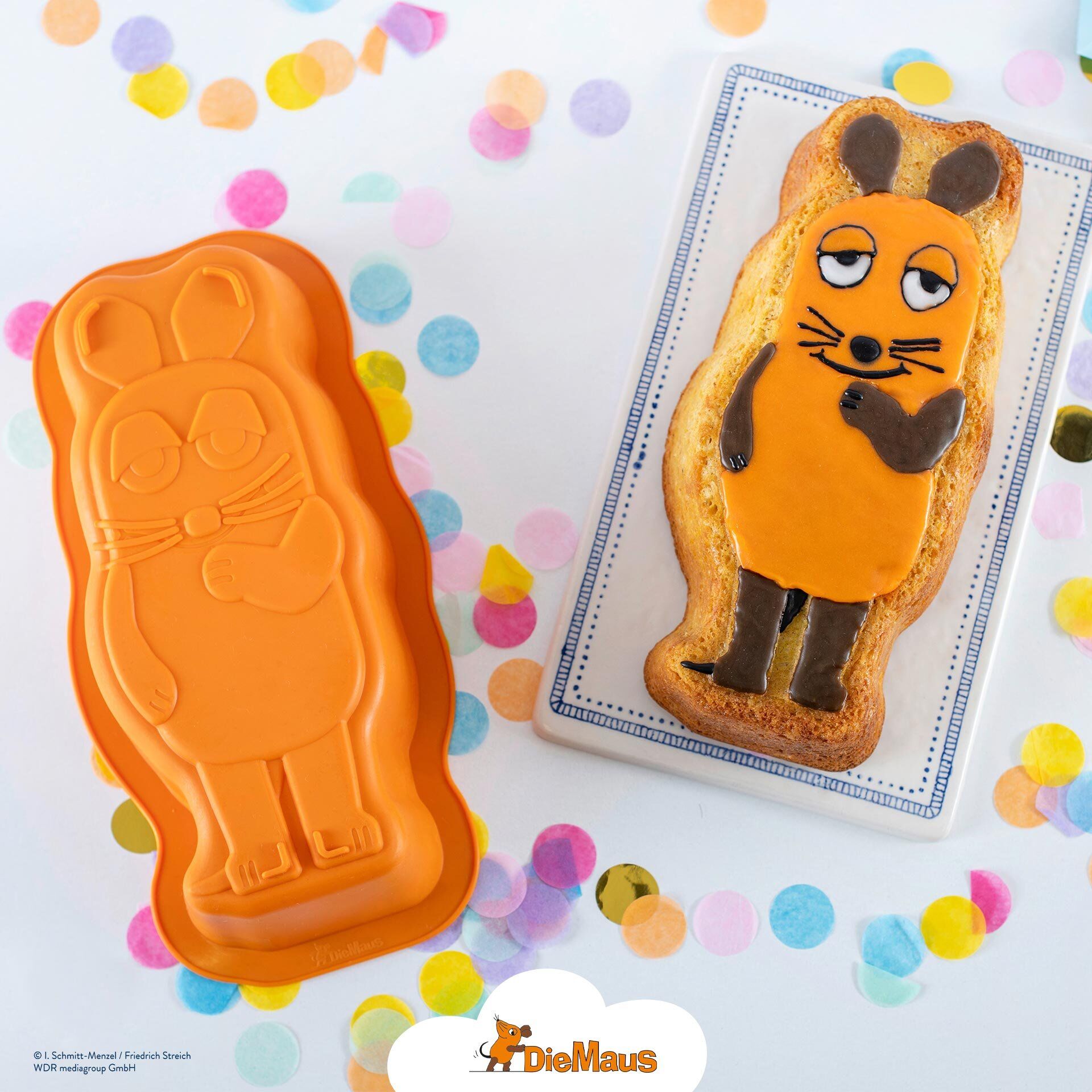 Motivbackform DieMaus, Silikon