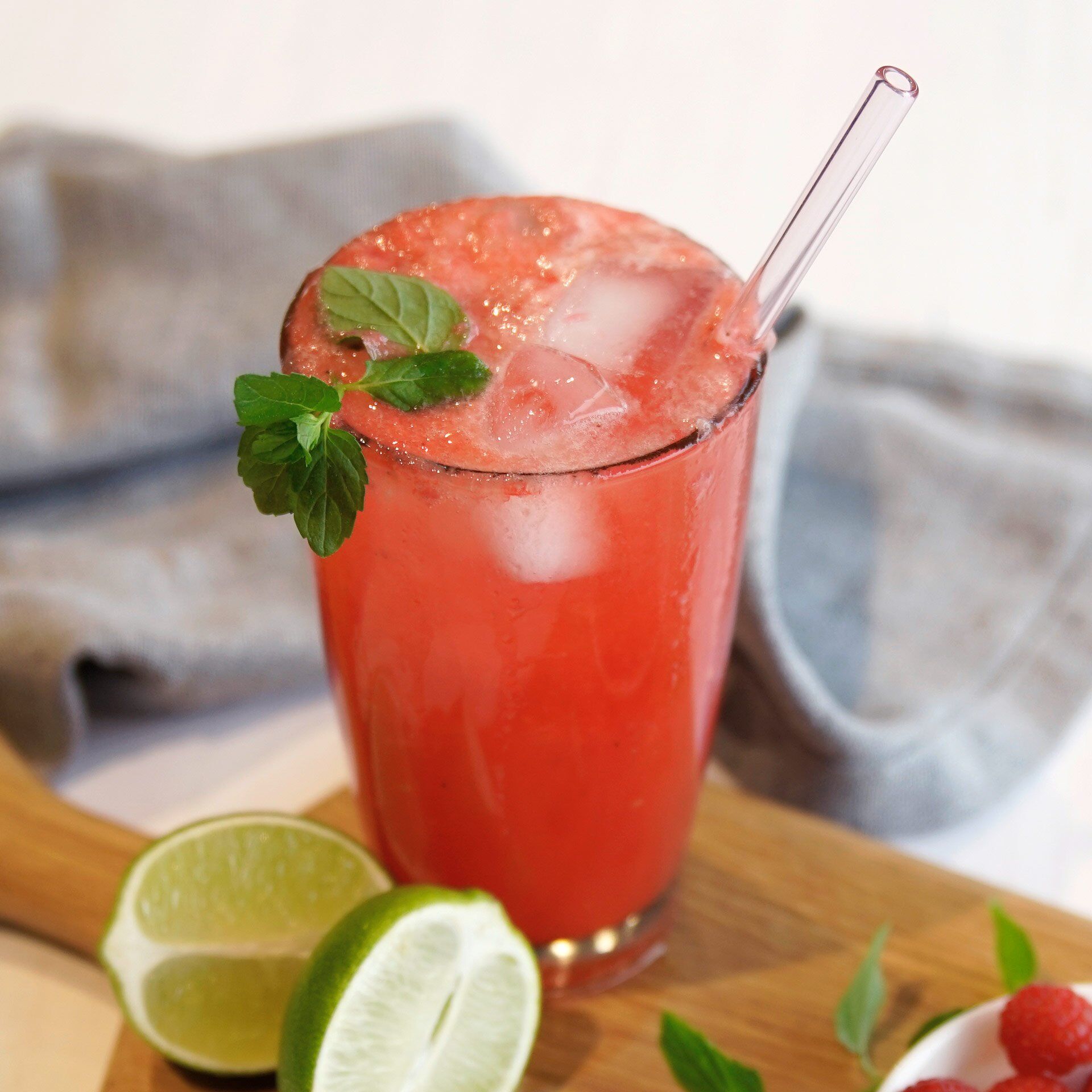 Strohhalm, 22cm, Mehrweg, Glas, 30 Stk.