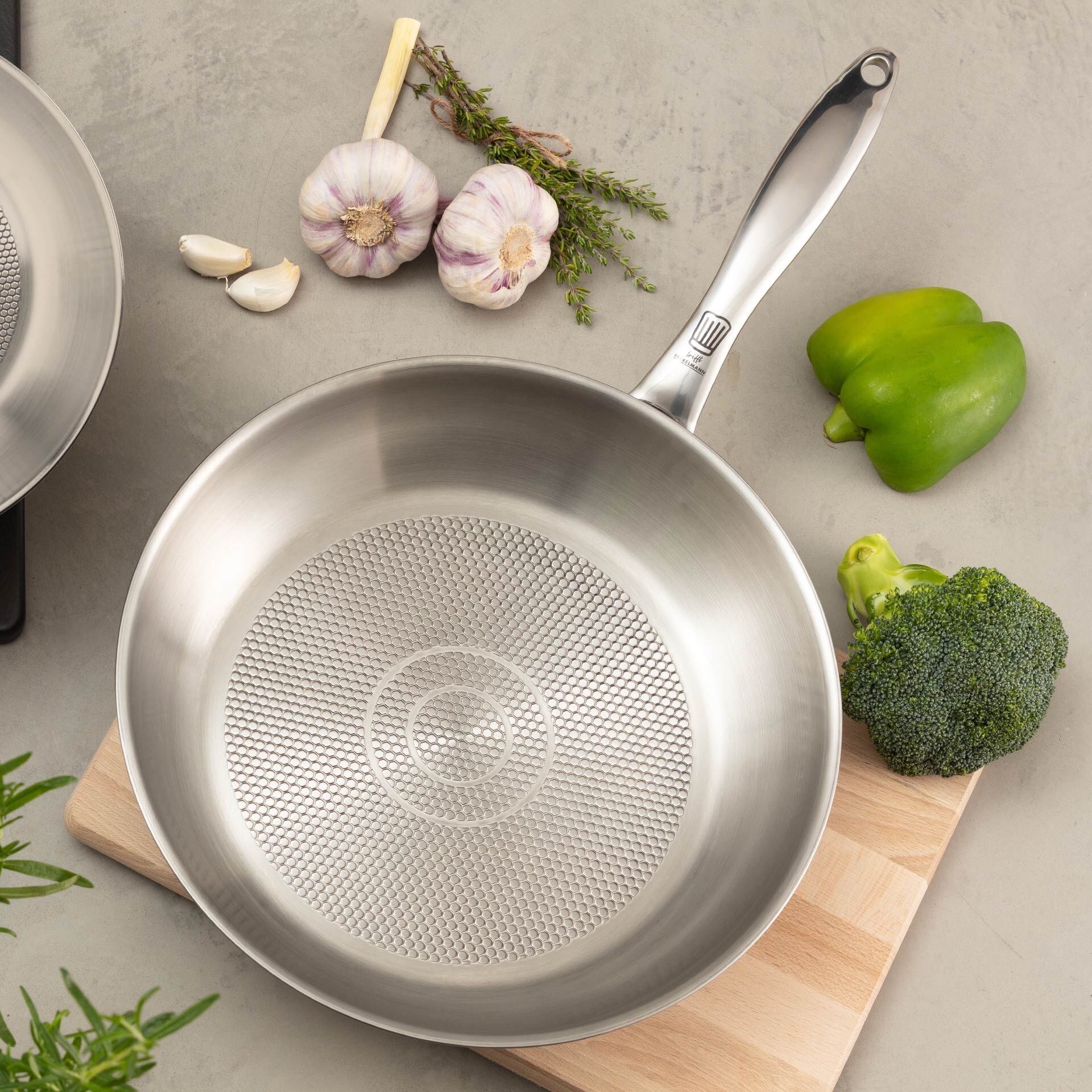 Pfannen-Set München Edelstahl 2-teilig