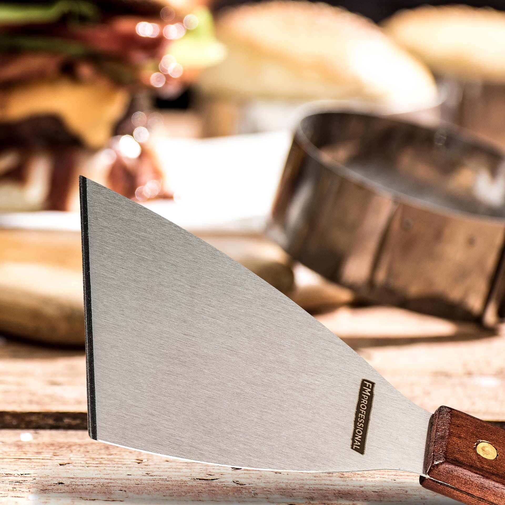 Spachtel Edelstahl, 24x10cm