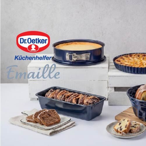 Backformen-Set "Back-Liebe Emaille", 4-teilig