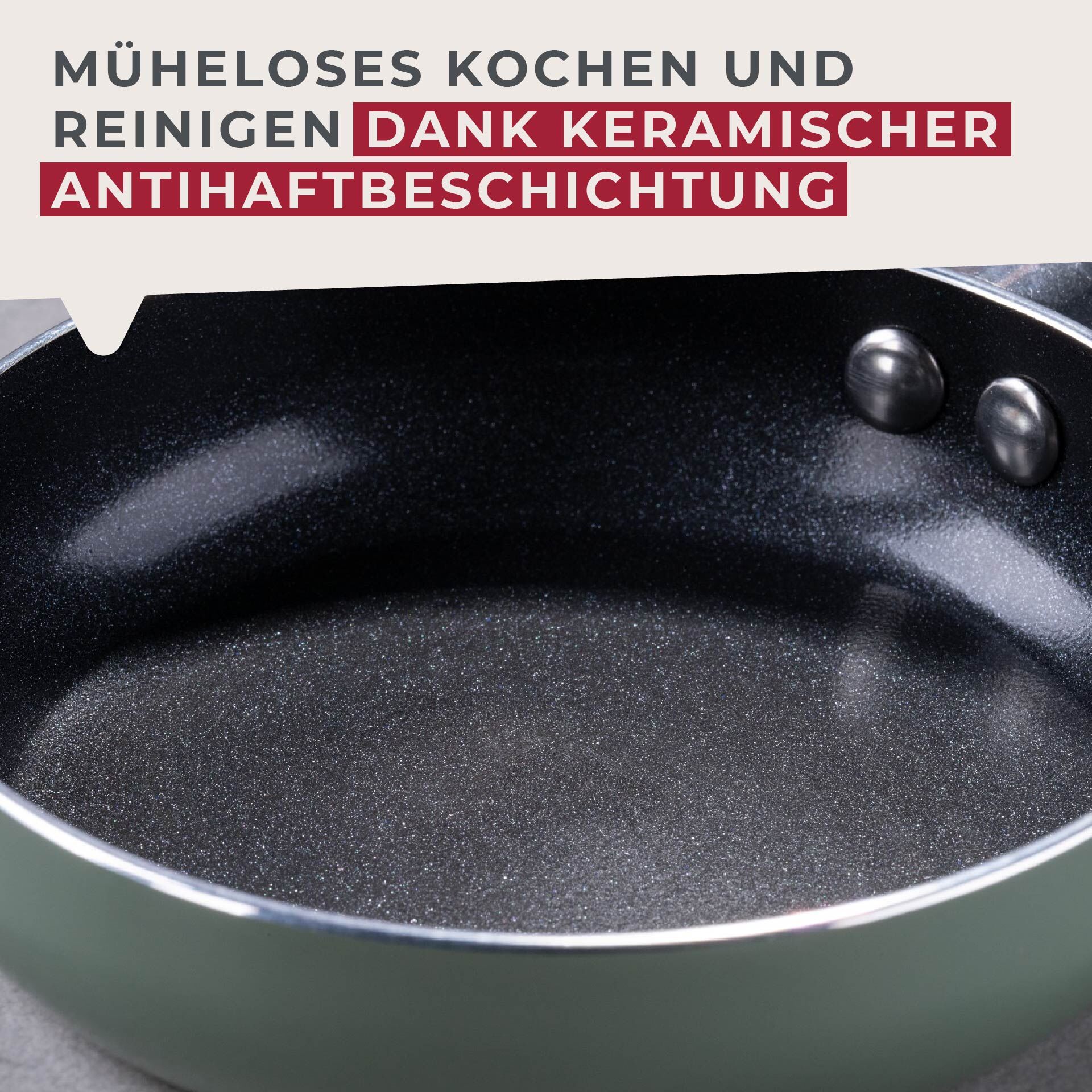 Pfanne Mini Cooking, grün, Ø12cm