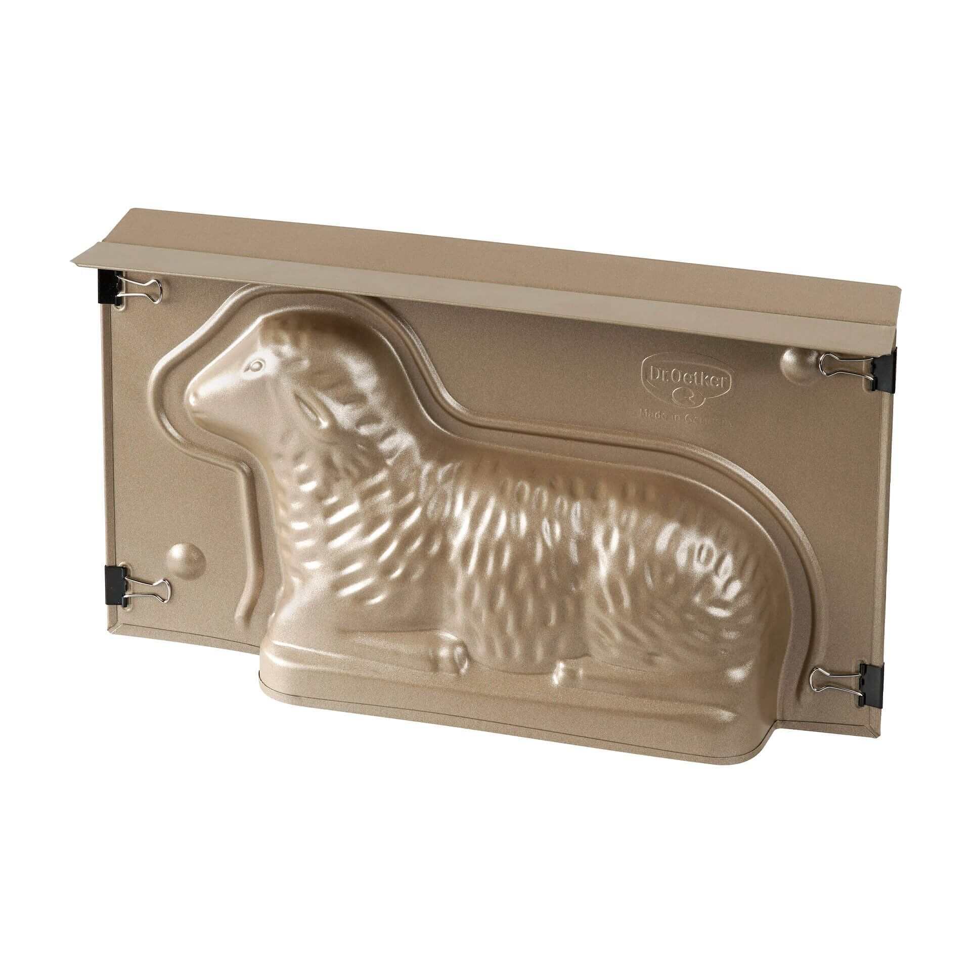 Backform Lamm Goldiges Ostern