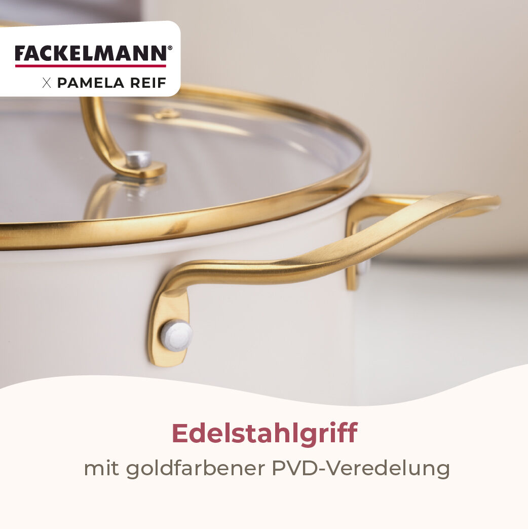 Pamela Reif Kochtopf mit Deckel Signature, Ø24cm