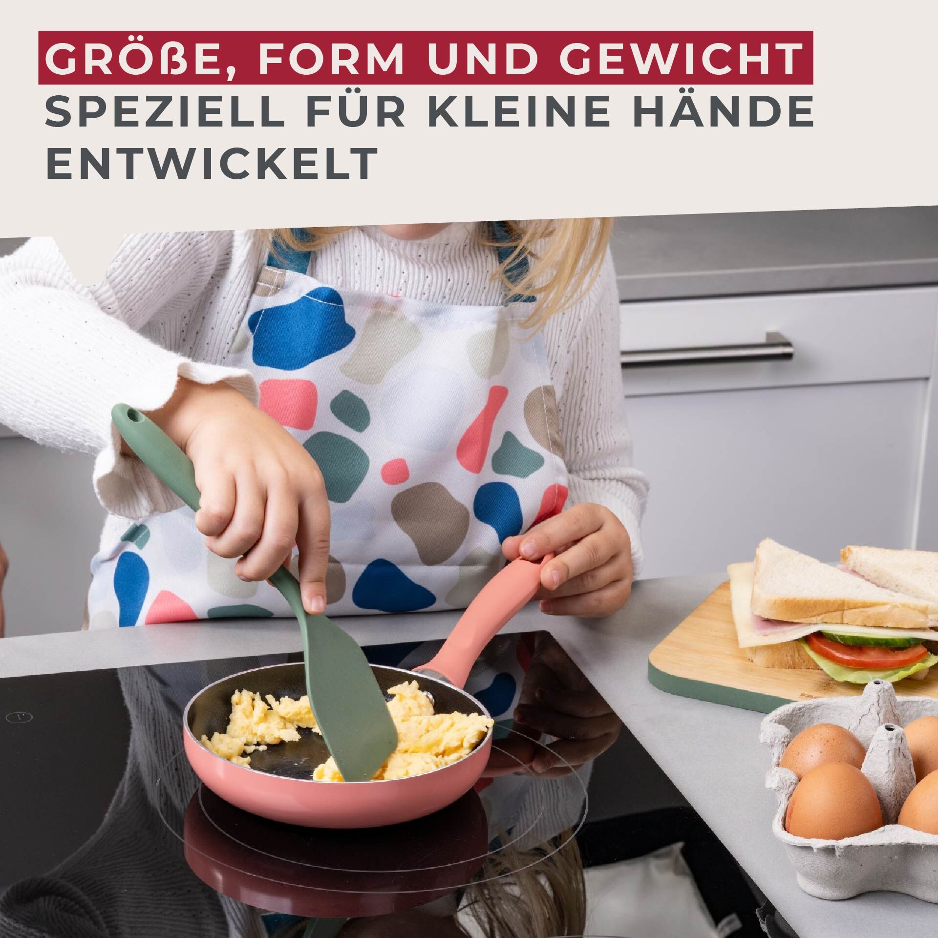 Pfannenwender Mini Cooking, grün