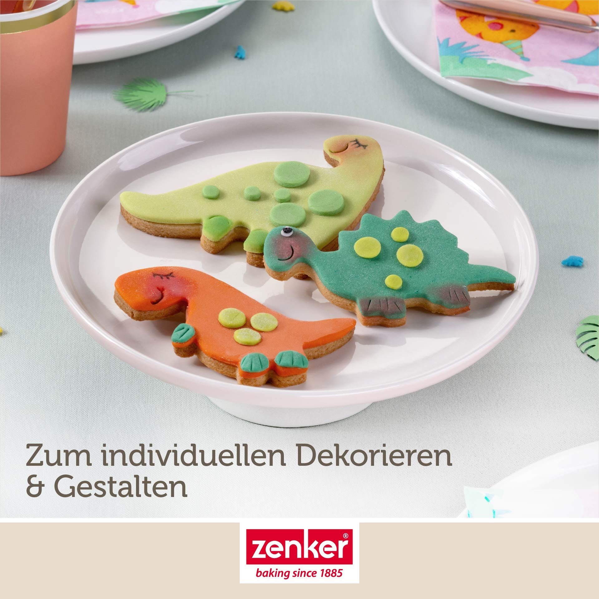 Dino Ausstecher-Set, 3-teilig