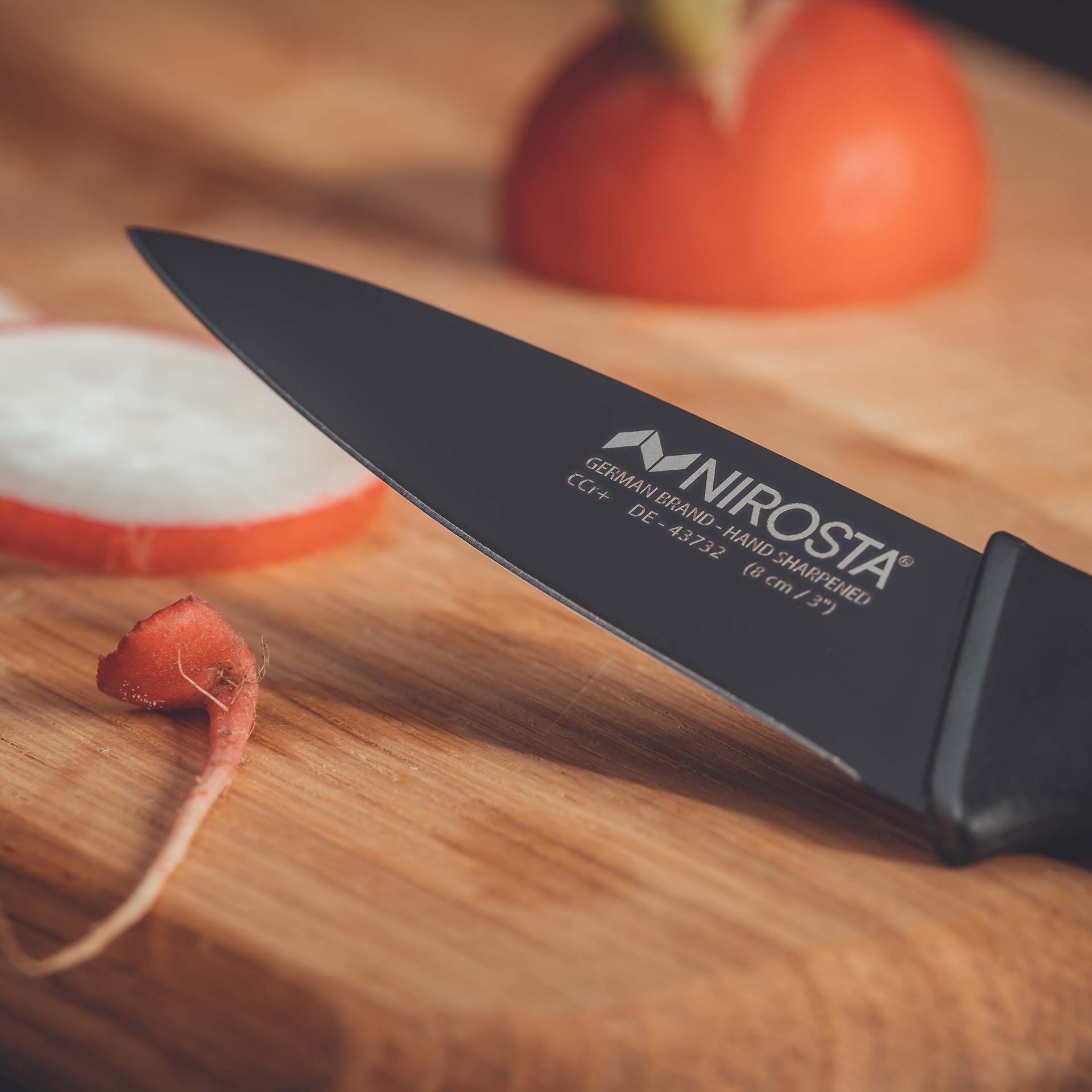 Gemüsemesser Wave, 9cm Klinge