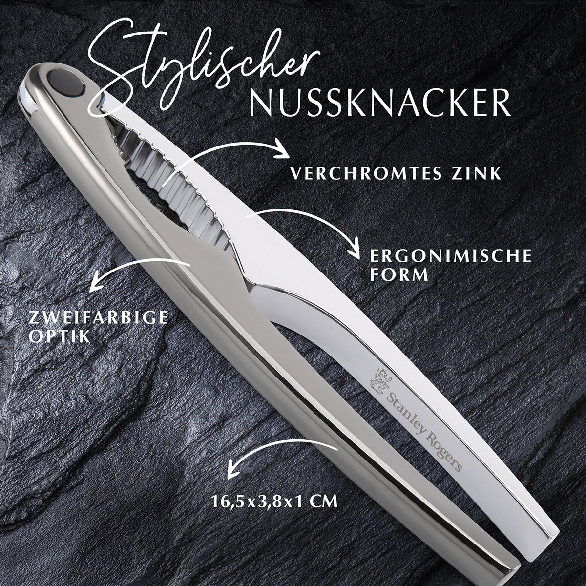 Nussknacker, 17cm, zweifarbig