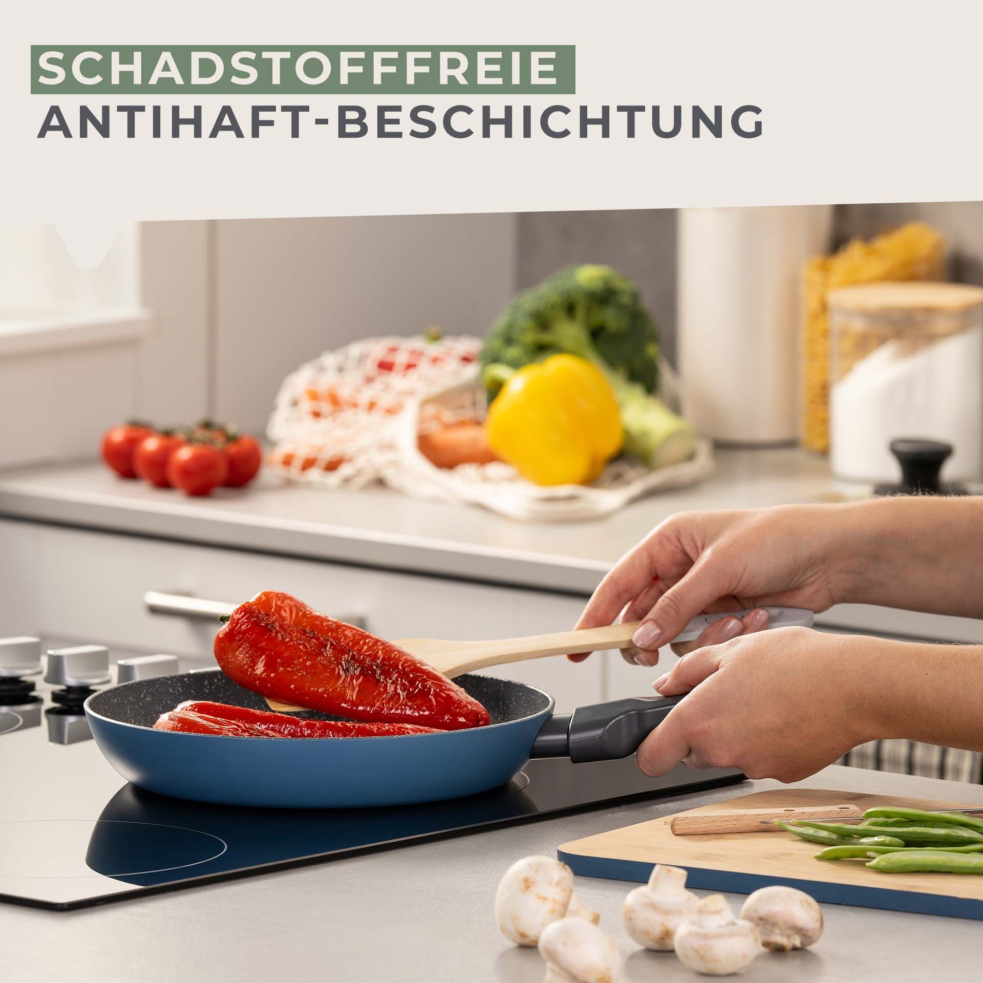 Bratpfanne Balance, Keramik, antihaft, Ø24cm