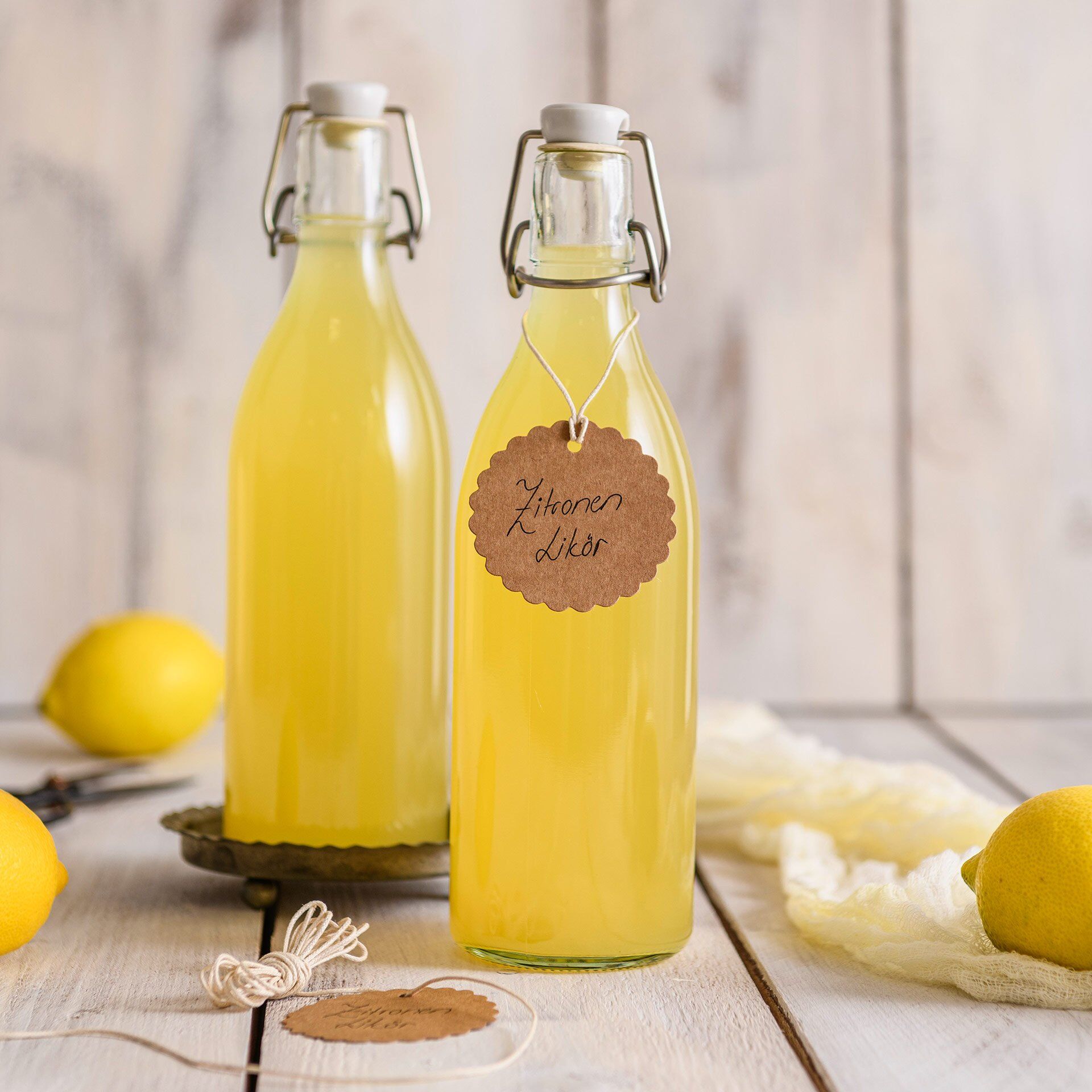 Flasche m. Bügelverschluss Liebevoll hausgemacht, 500 ml