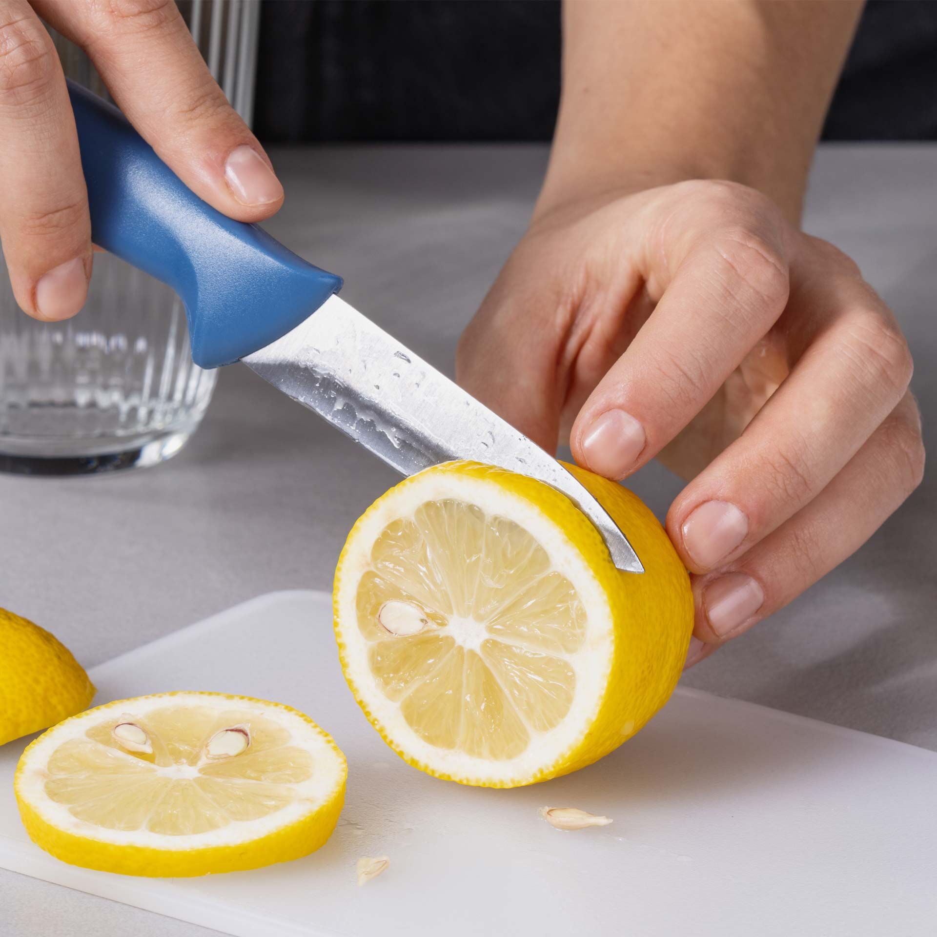 Gemüsemesser Essential, blau