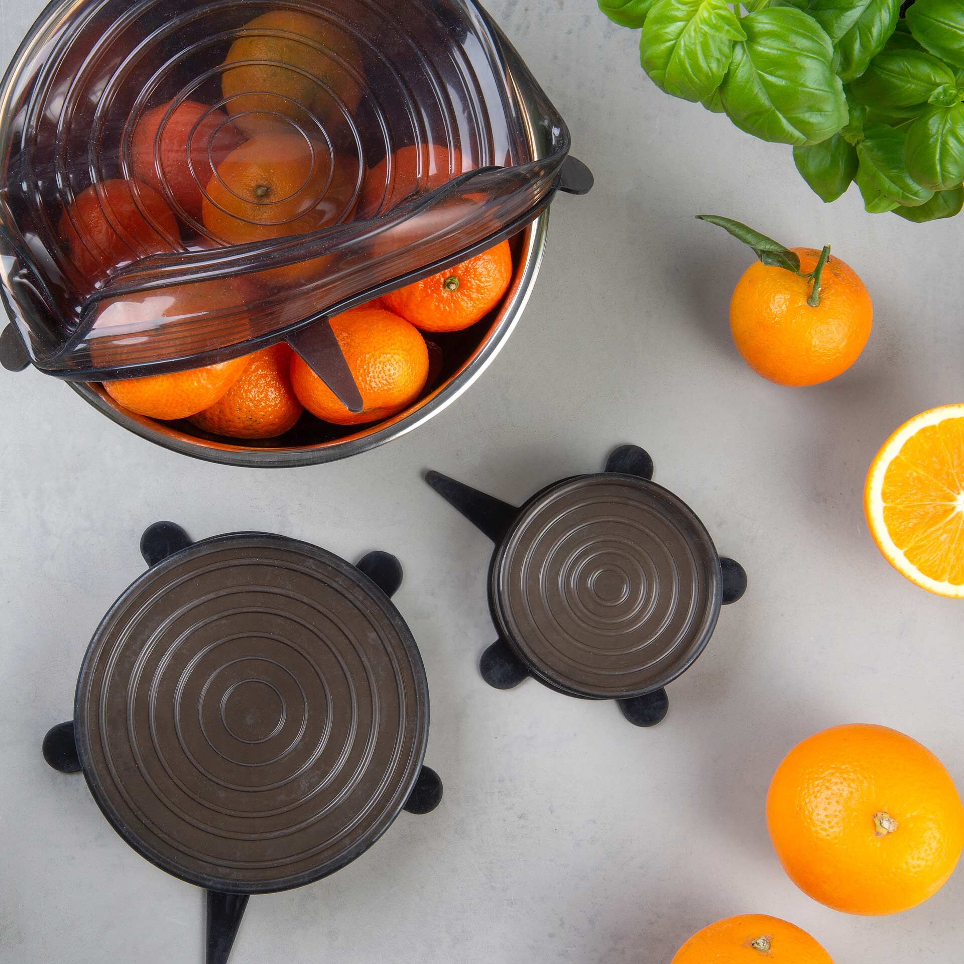 Frischhaltedeckel-Set, verschiedene Größen, 3Stk