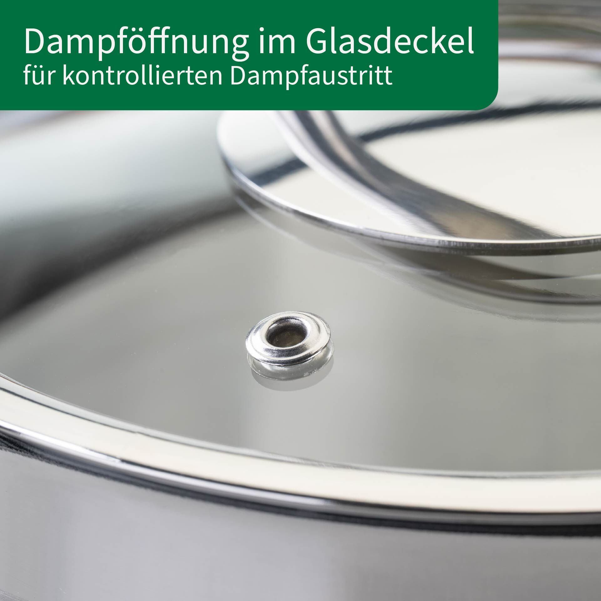 Kochtopf mit Glasdeckel Leipzig, Ø20cm