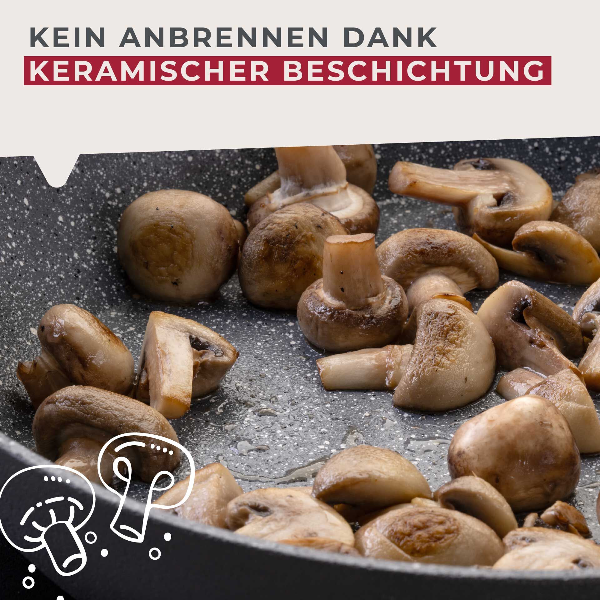 Bratpfanne Cosmo, antihaft, Ø28cm