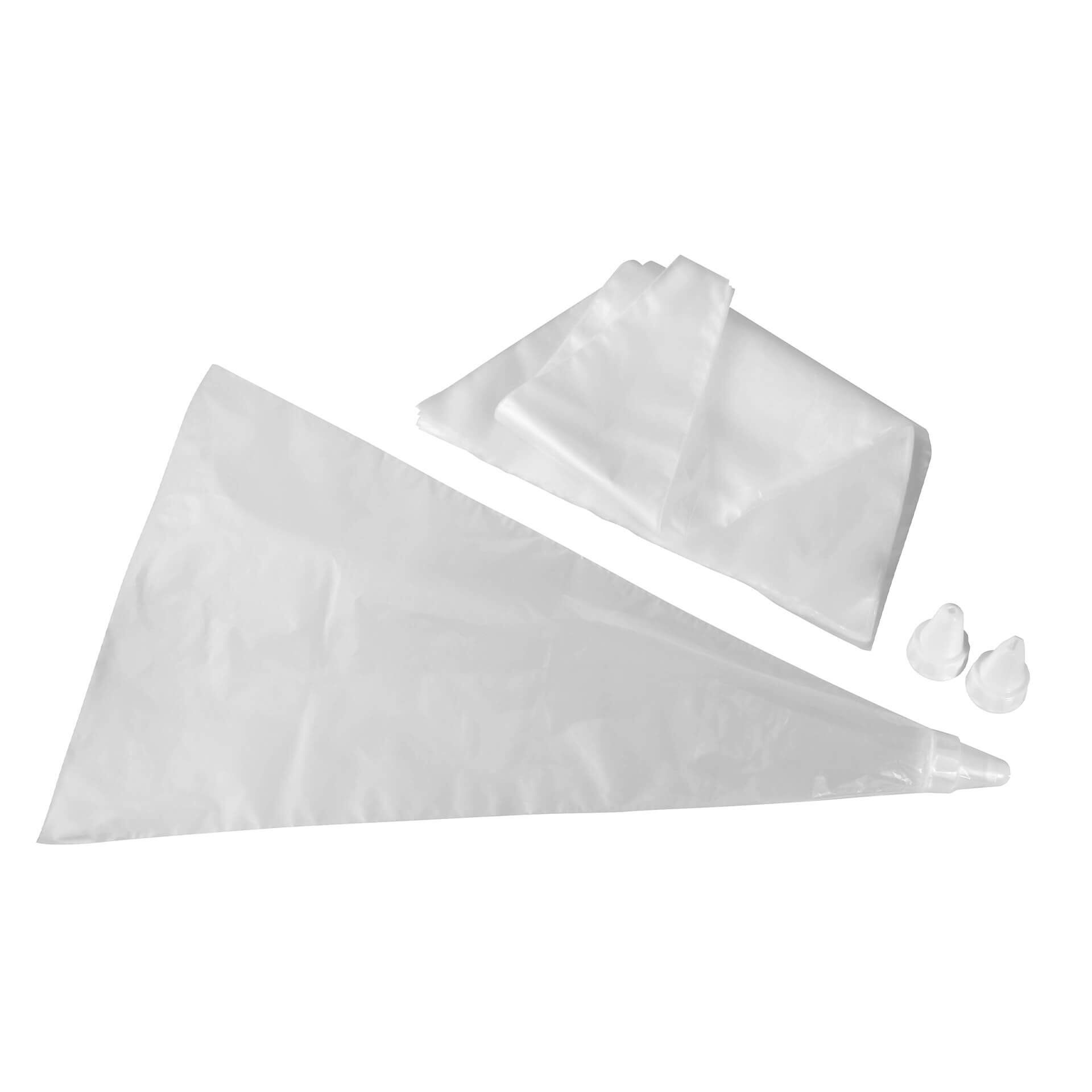 Einwegspritzbeutel inkl. 3 Tüllen, 4-teilig Einwegspritzbeutel inkl. 3 Tüllen, 4-teilig