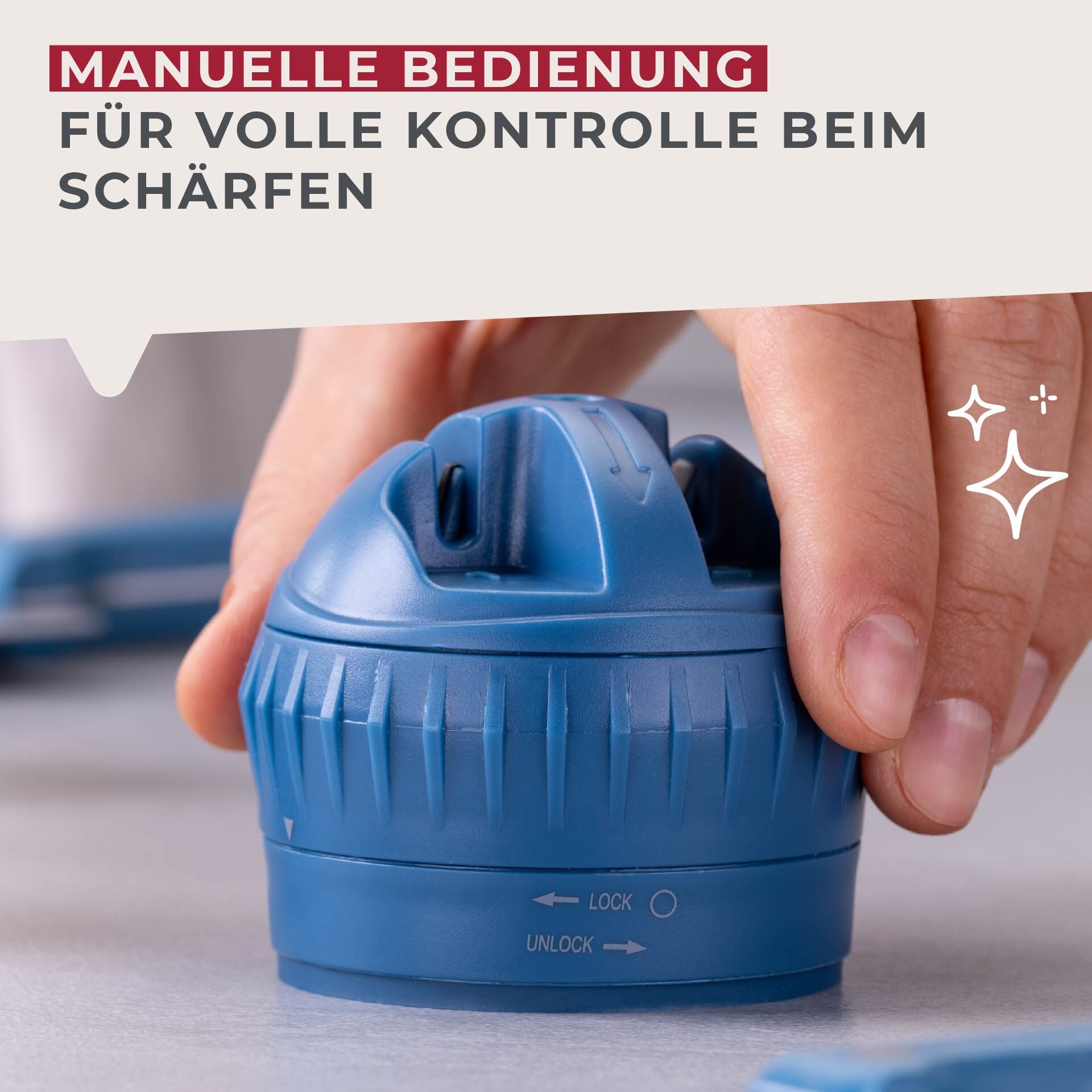 Messerschärfer Essential, blau