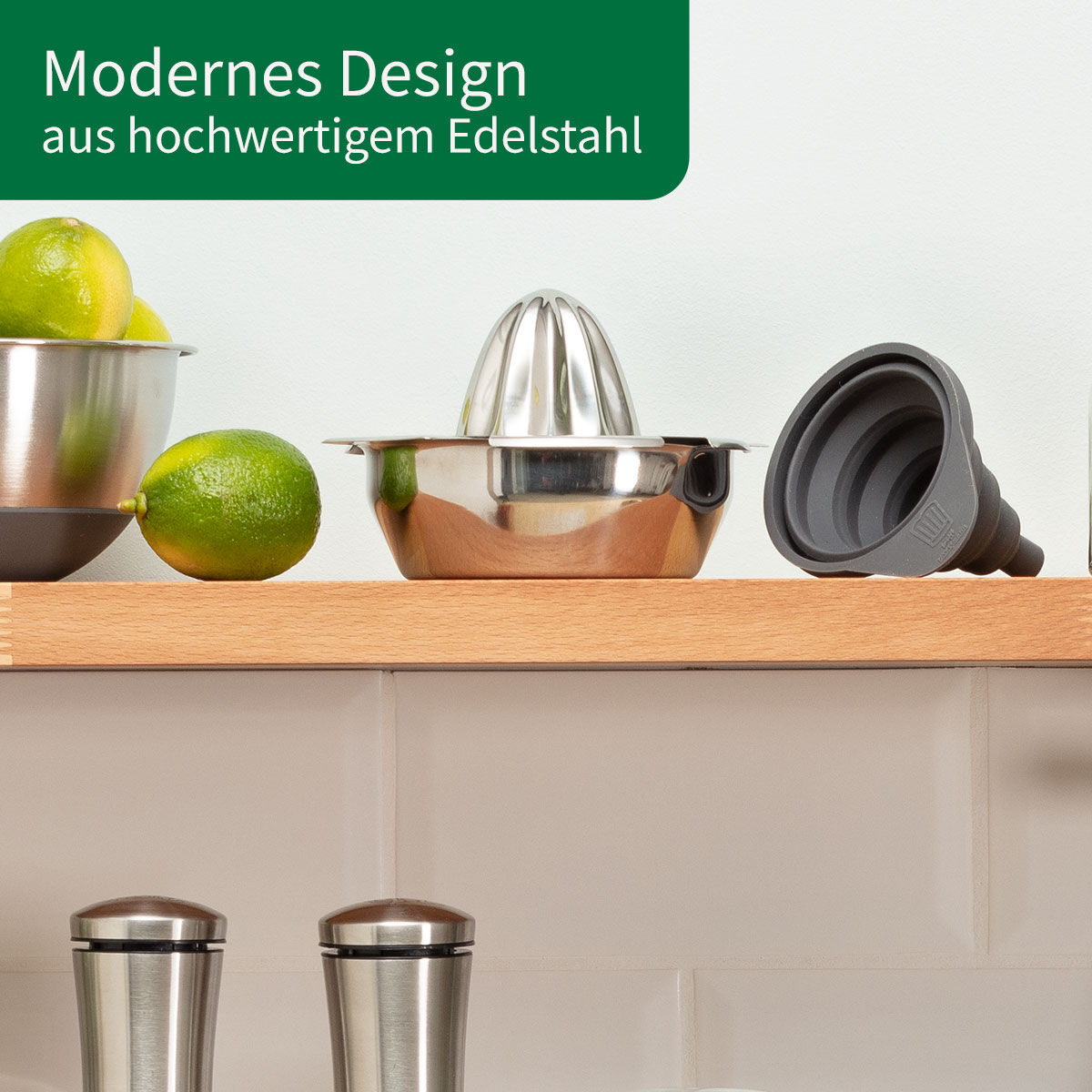 Zitronenpresse, 16cm, 2-teilig