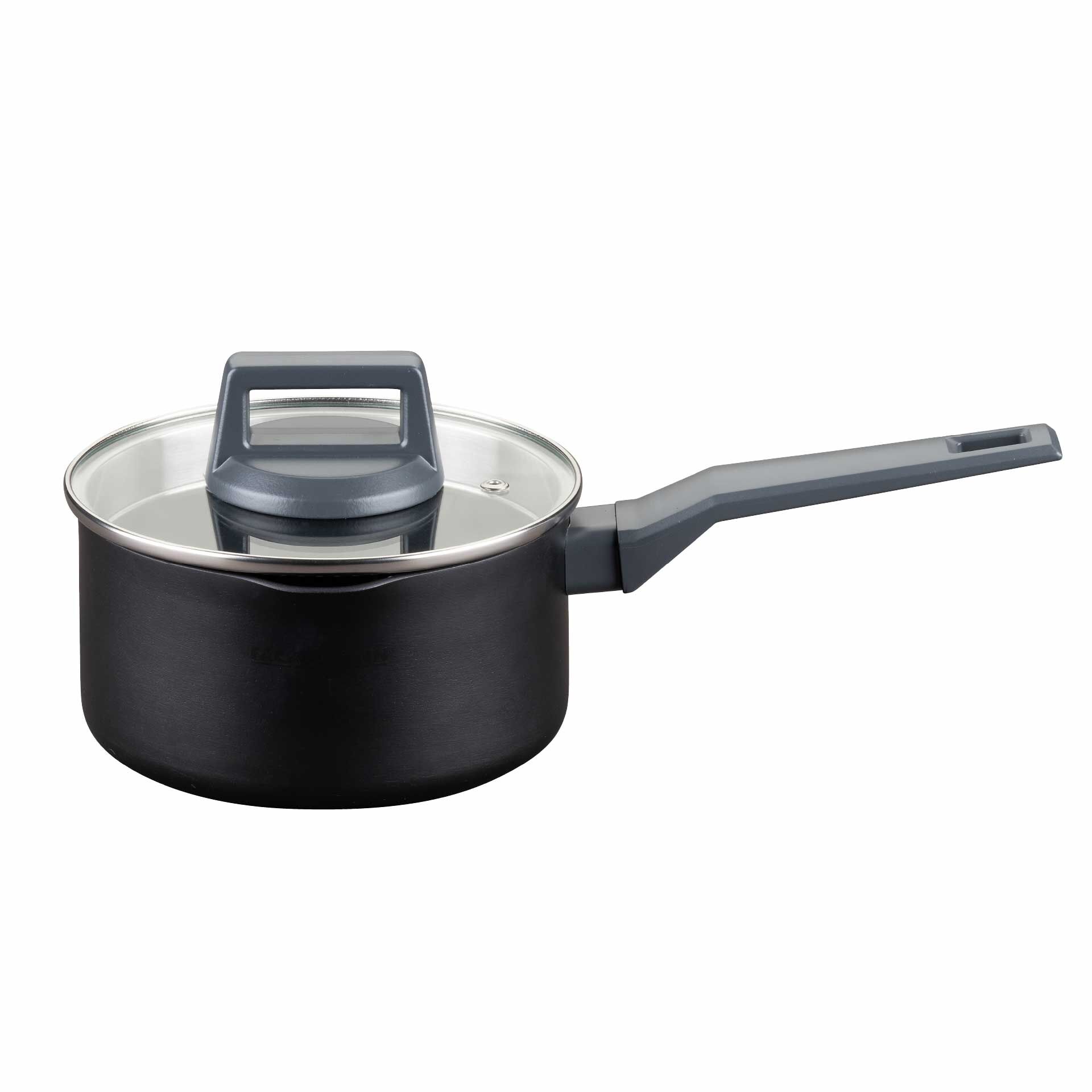 Kochtopf mit Stiel Statement, antihaft, Ø16cm