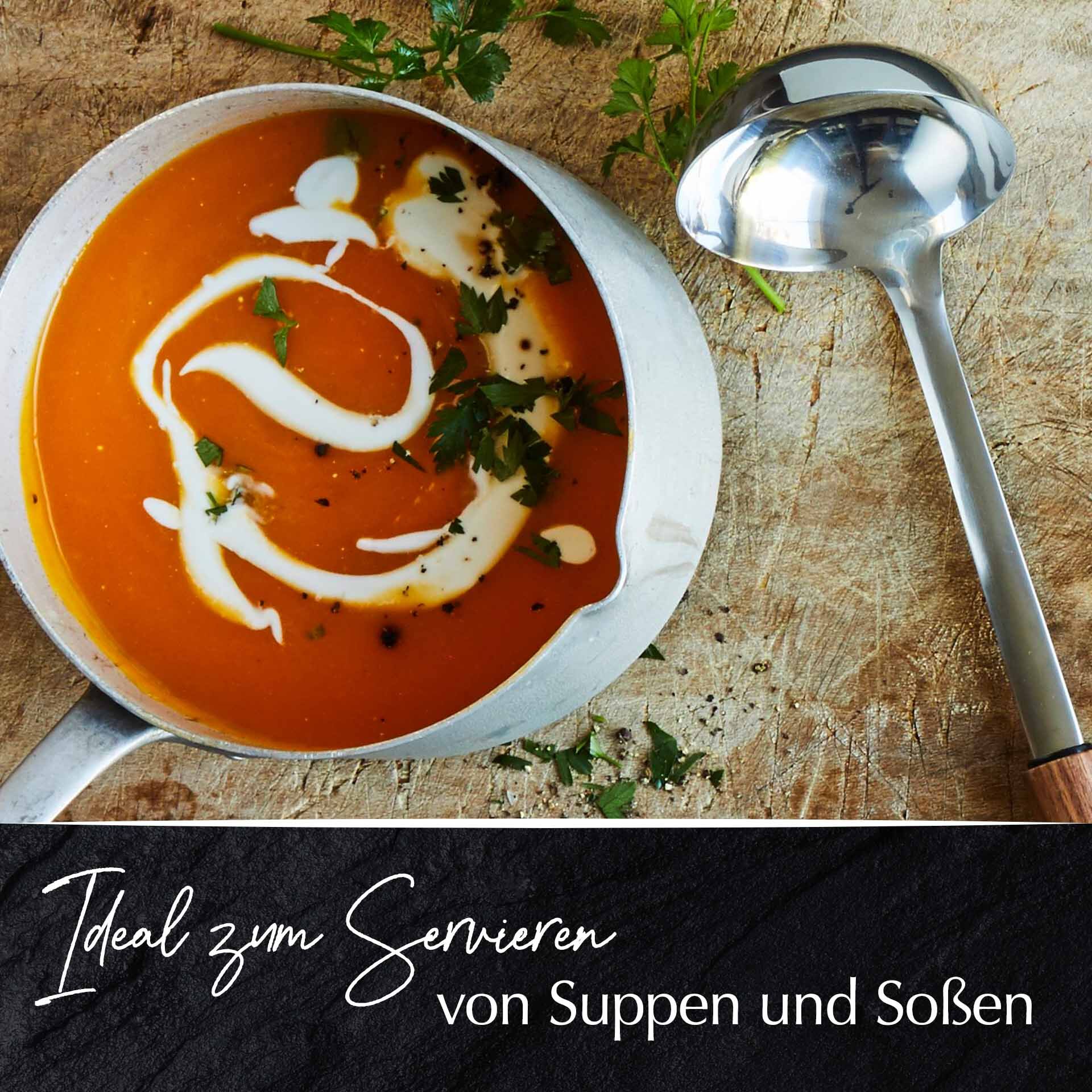 Schöpflöffel Black Walnut, 29cm, Walnussholz