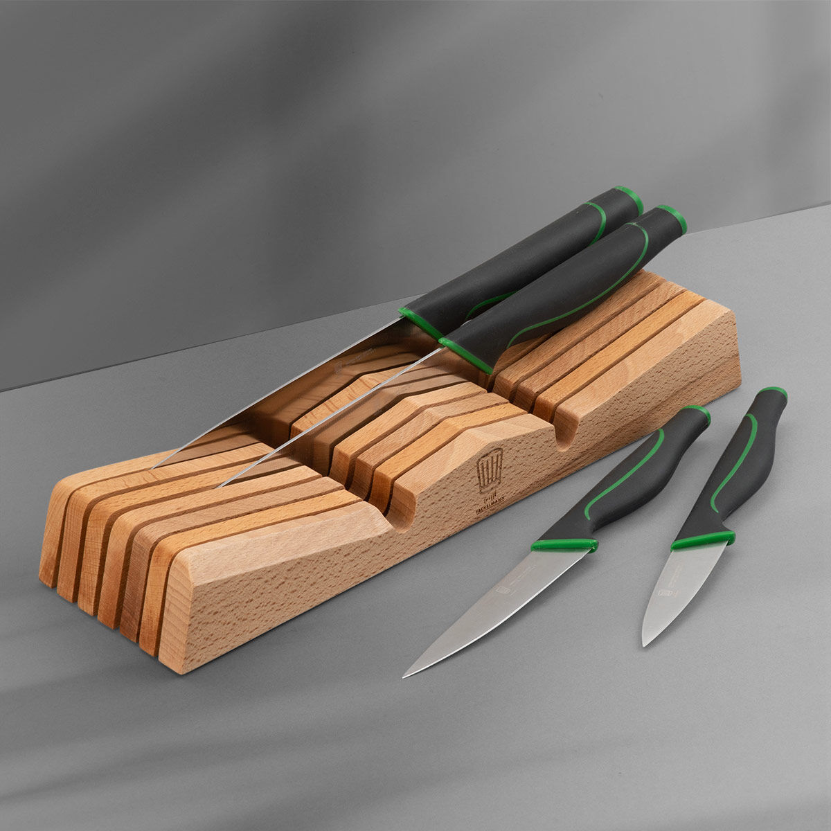 Messer-Set "Bonn" inkl. Schubladeneinsatz, 5-tlg