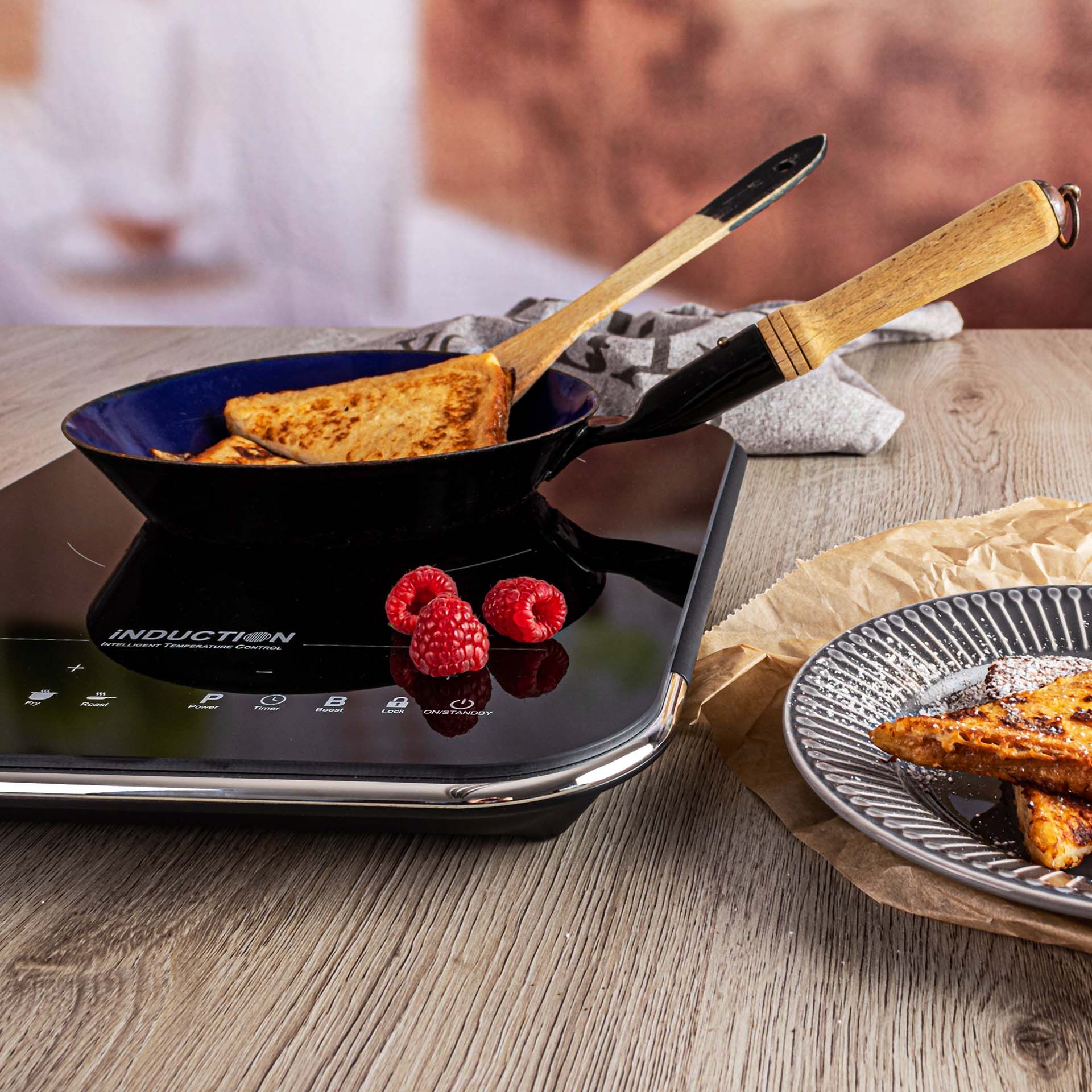 Einzelkochplatte mit Temperatursensor CTS 2000/IN, Induktion