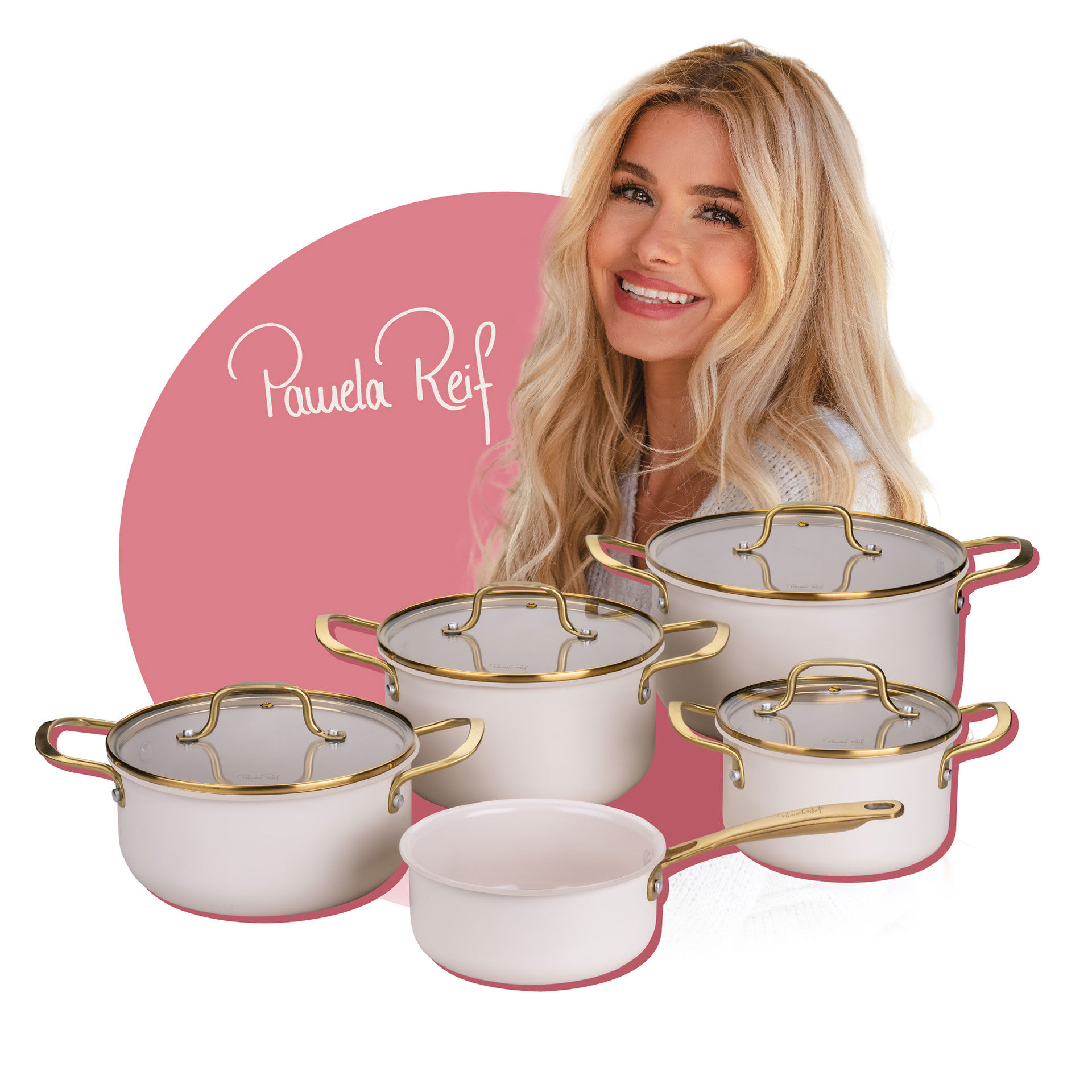 Pamela Reif Kochgeschirr-Set Signature, 9-teilig