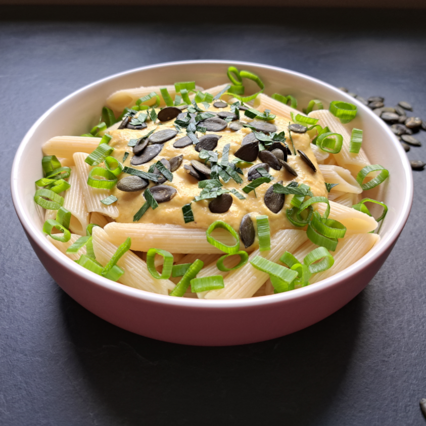 Kürbis-Pasta