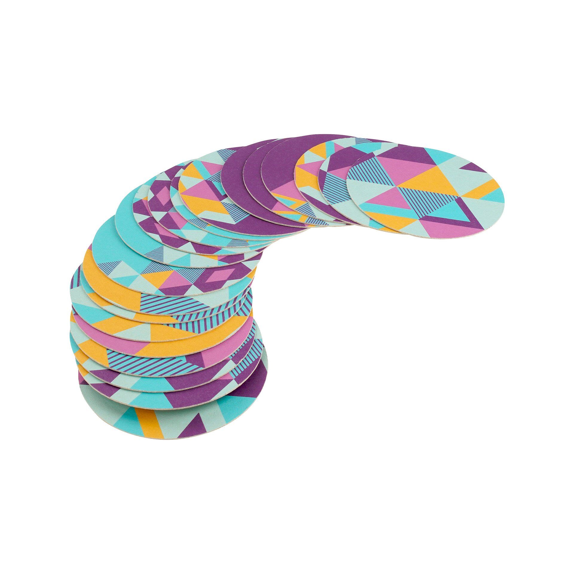 Bierdeckel mit 4 Designs Urban Oasis, 20 Stück