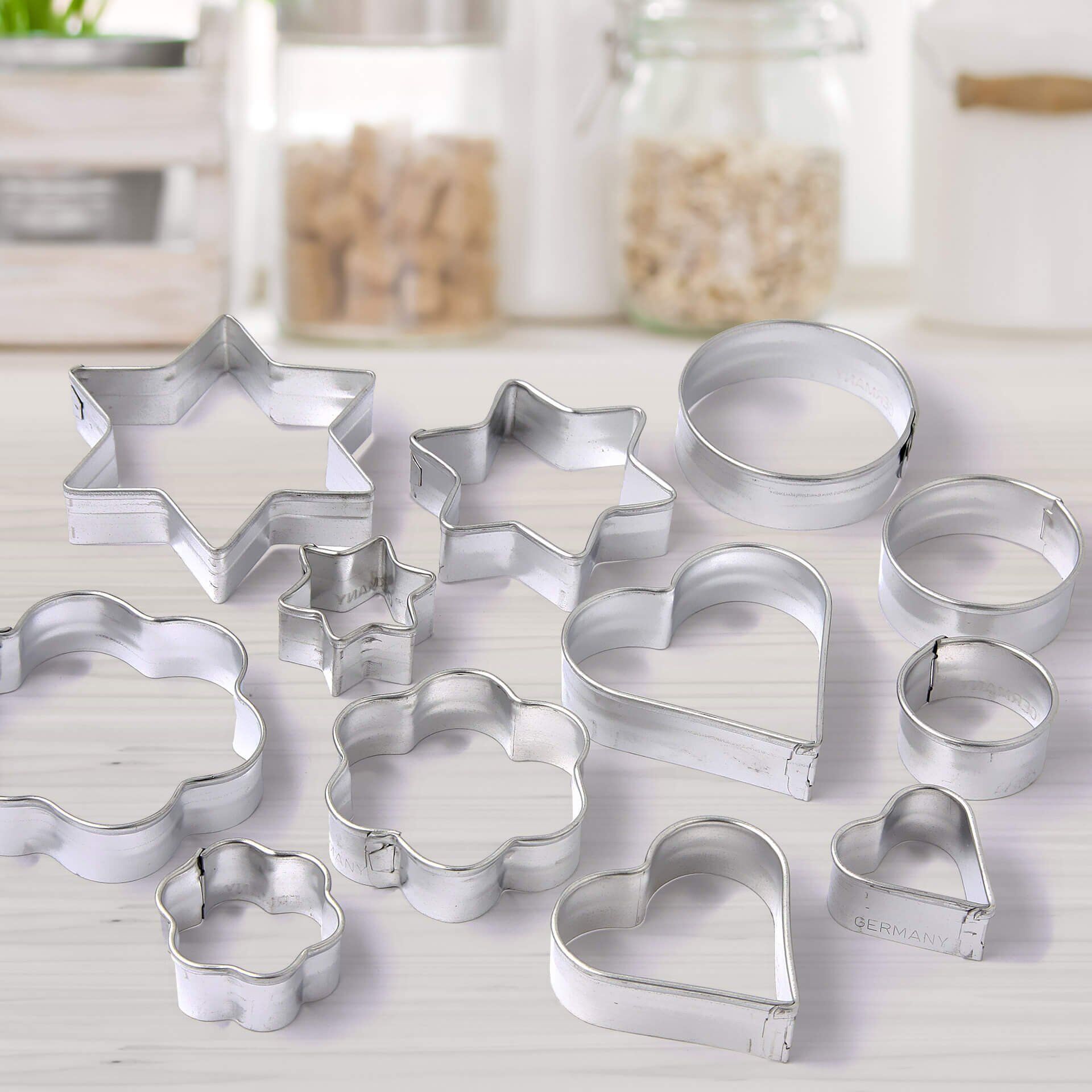 Ausstecher-Set, 12-teilig