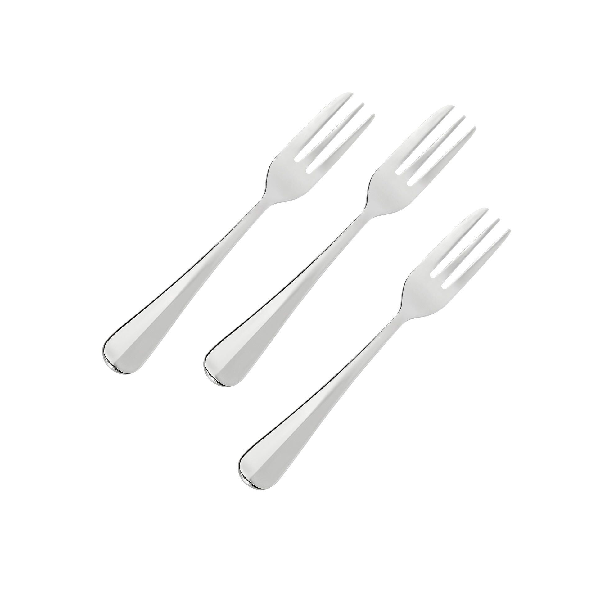 Kuchengabel Brooklyn, 3 Stück, Edelstahl