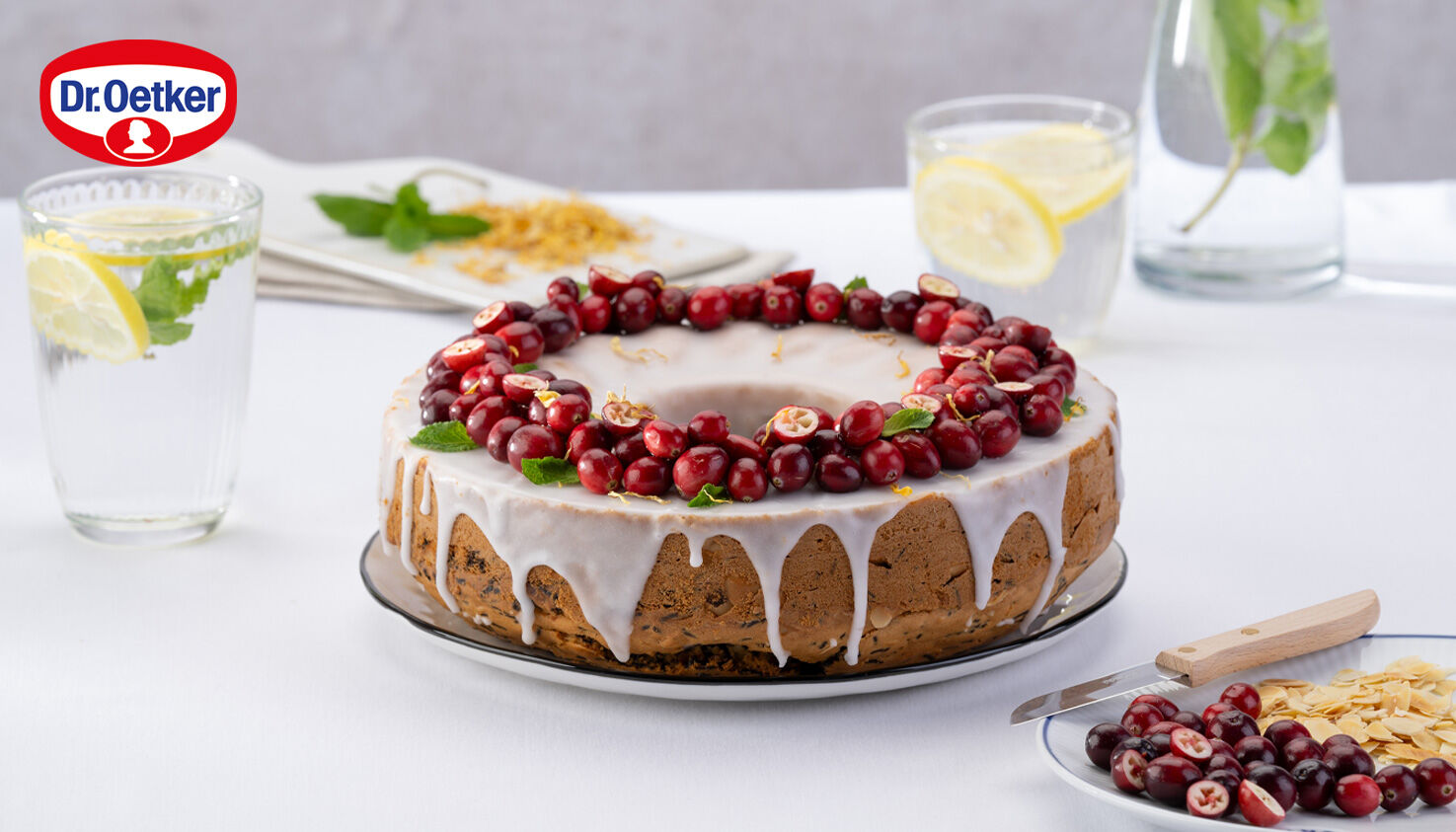 Cranberry-Kranzkuchen Cranberry-Kranzkuchen