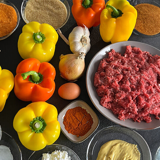 Gefüllte Paprika mit Hackfleisch | Fackelmann