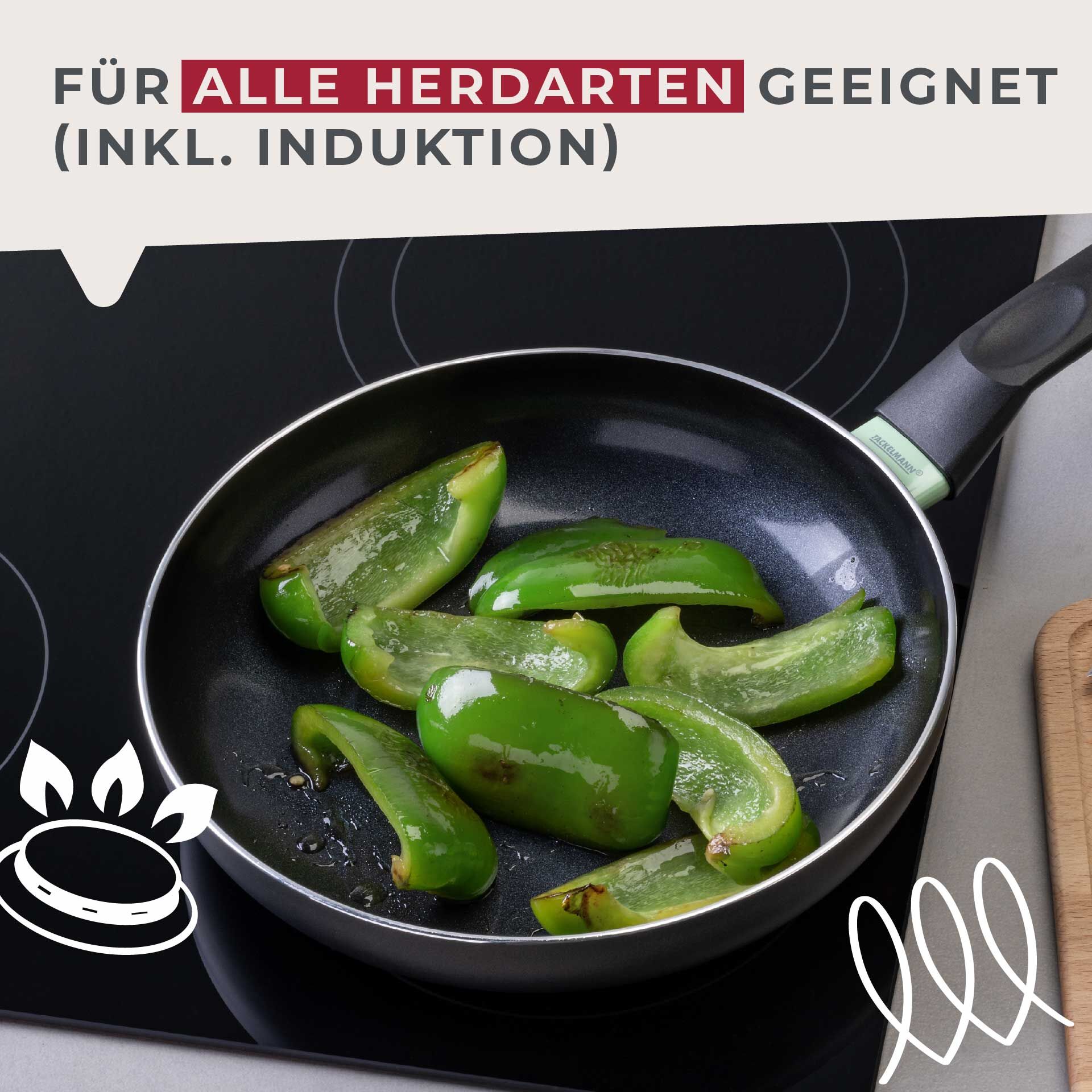 Bratpfanne Brandao, Keramik, antihaft, Ø24cm