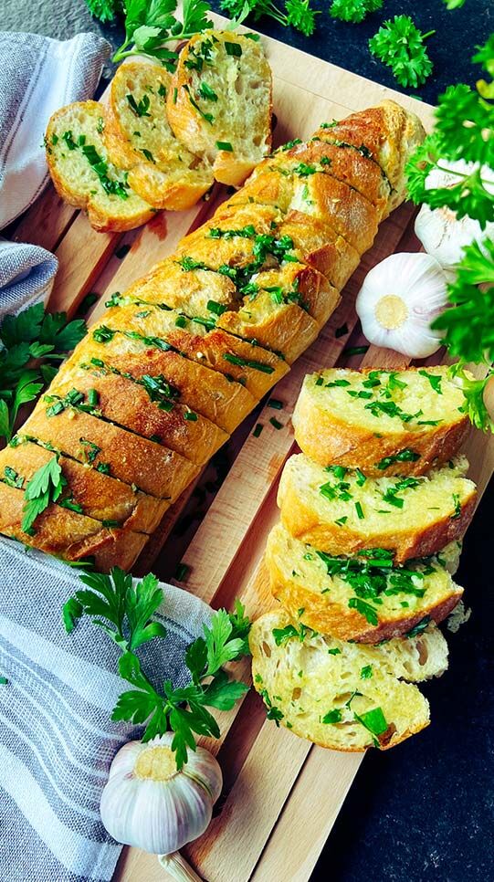 Knoblauch-Baguette