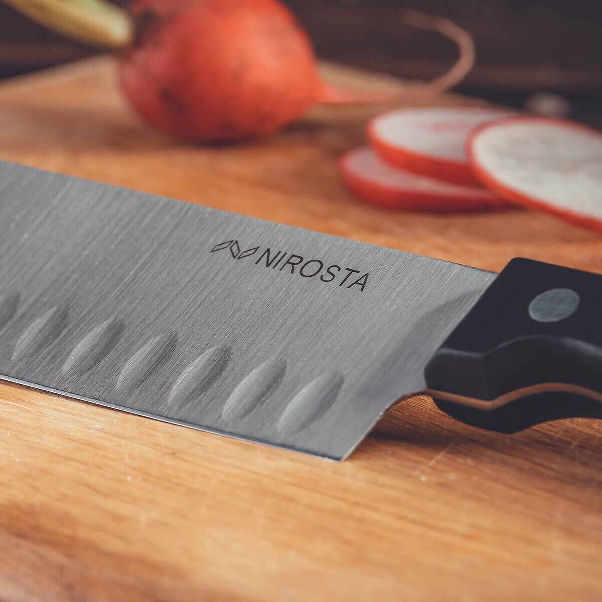 Santokumesser Mega, 18cm Klinge