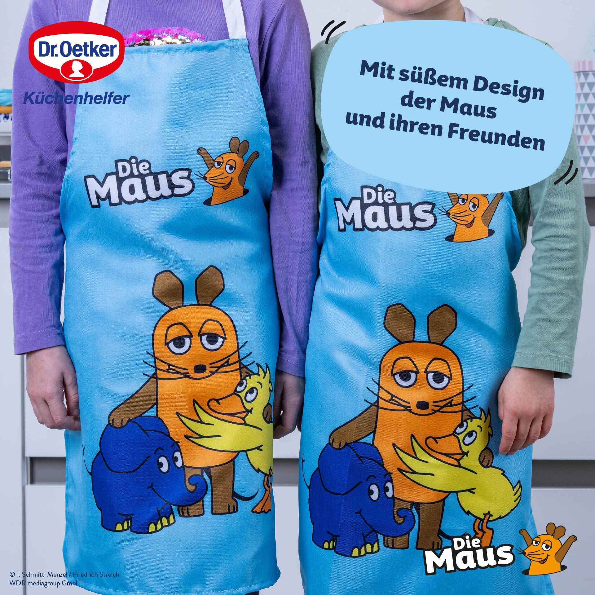 Kochschürze Kinder DieMaus
